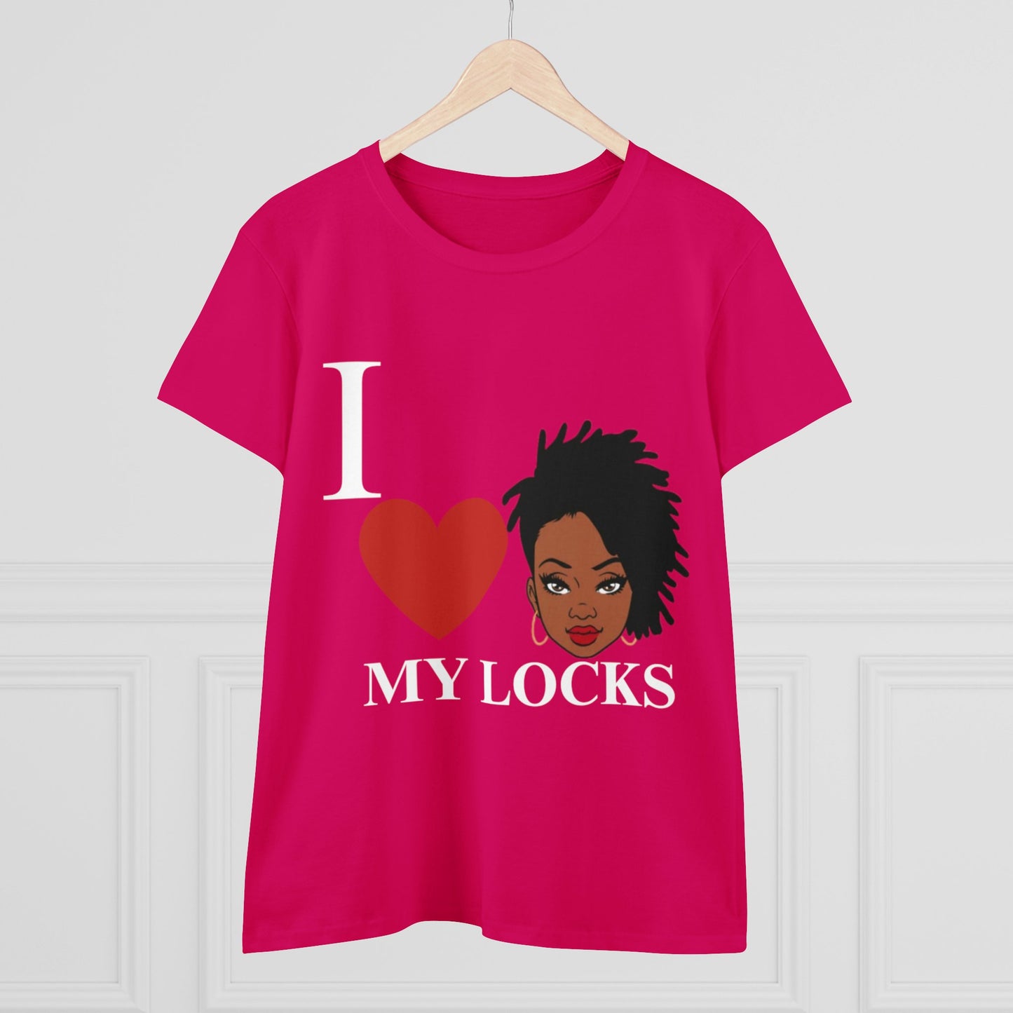 Women's Cotton Tee - Natural Hair Celebration Tee - Celebrate Natural Hair