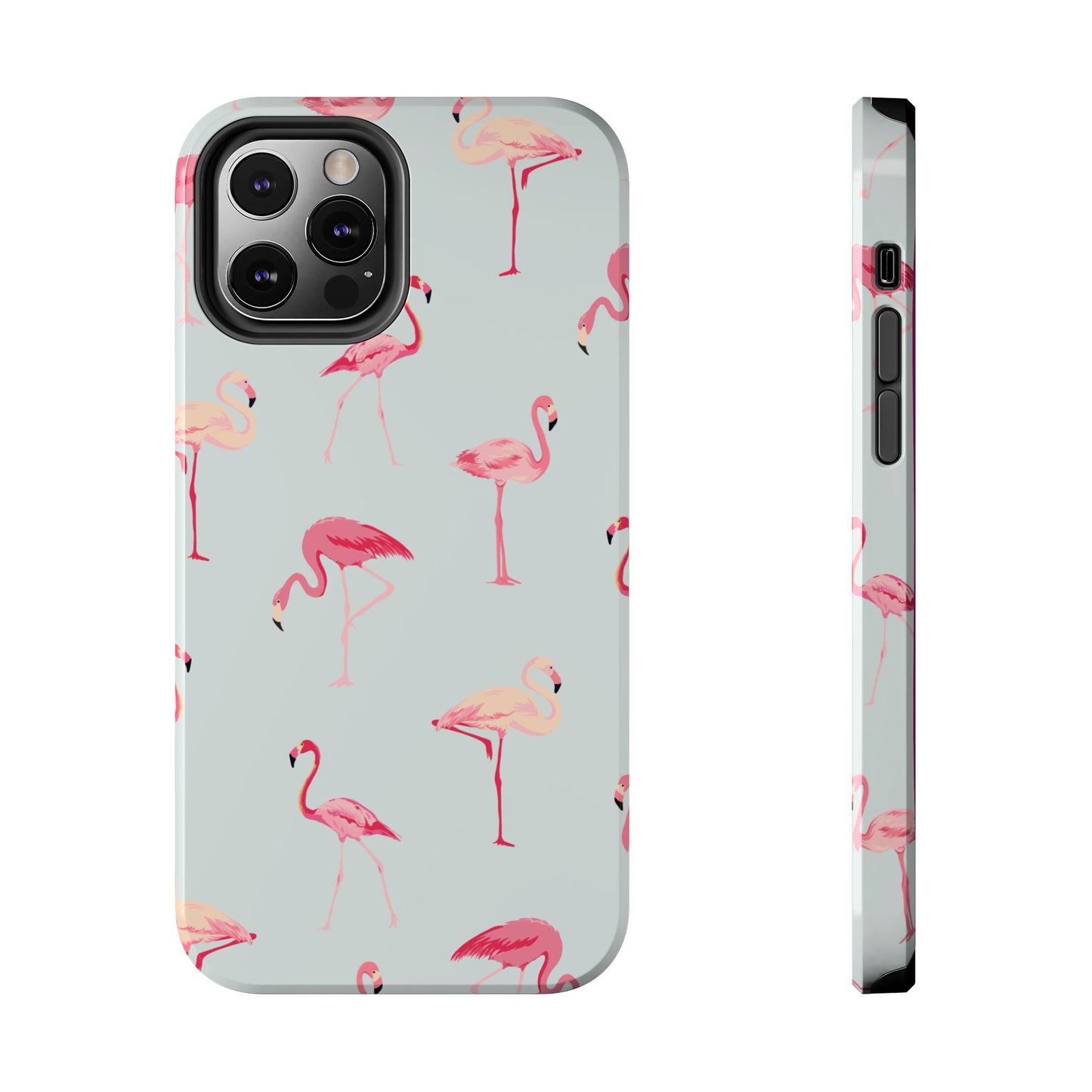 Stylish Tropical, Summer Vibes Flamingo Phone Case for Iphone