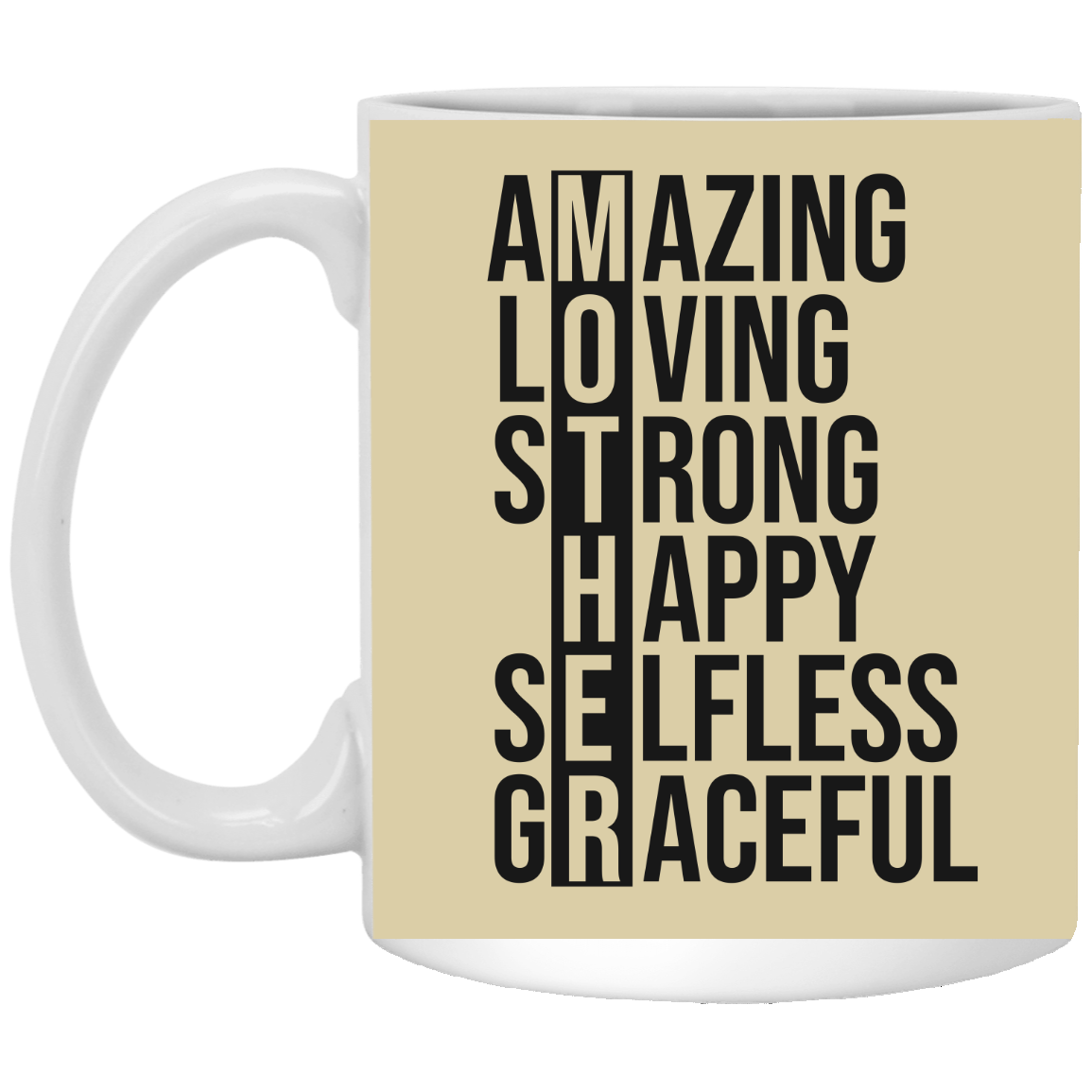 Custom Coffee Mug: Perfect for, Mother's Day, or Birthday Day Gift