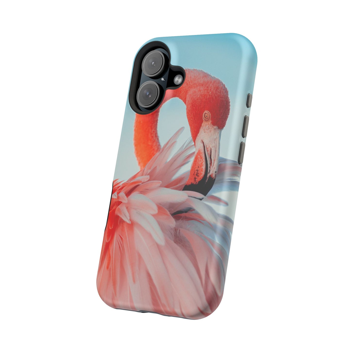 Vibrant Flamingo, Tropical MAGNETIC Phone Case