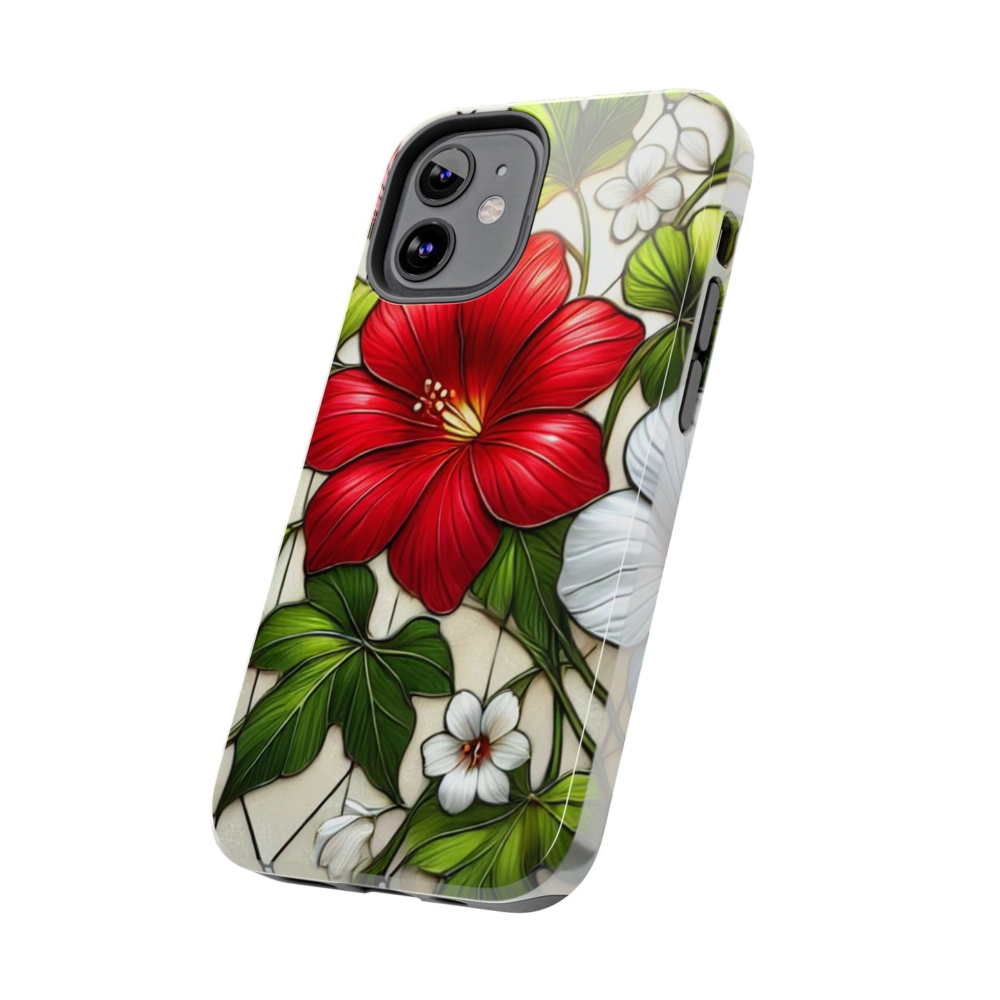 Tough Phone Case with Vibrant Floral Design - Perfect Gift for Nature Lovers