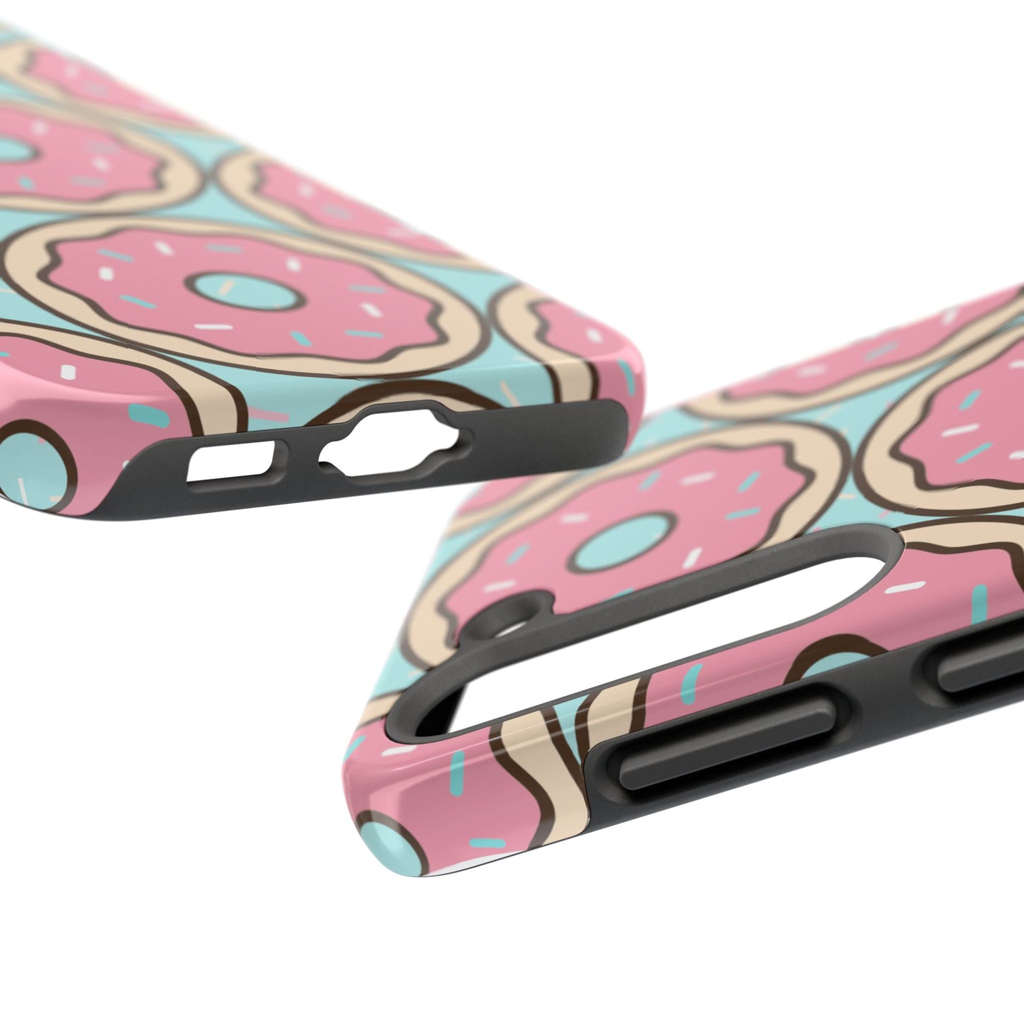 Cute Donut Pattern Tough Phone Case