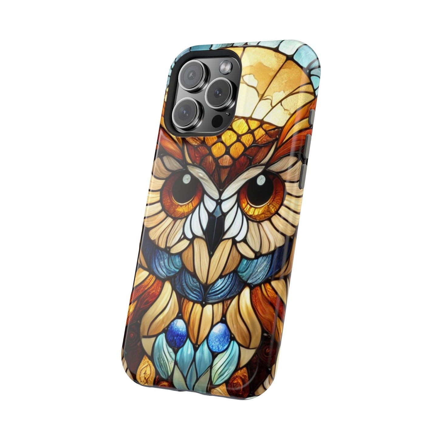 Bohemian Owl MAGNETIC Phone Case for Owl Lovers- Perfect Gift for Iphone
