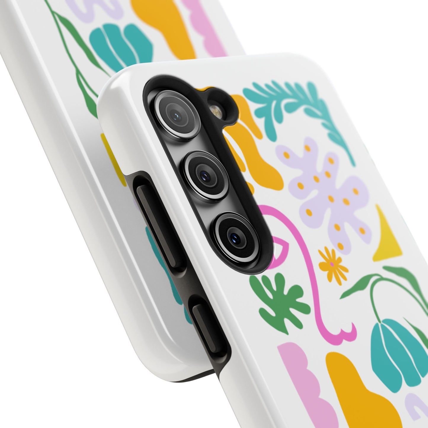 Vibrant Floral Phone Cases, Tough Smartphone Cover, Artistic Cell Phone Protector, Unique Gift for All Occasions, Trendy Tech Accessory