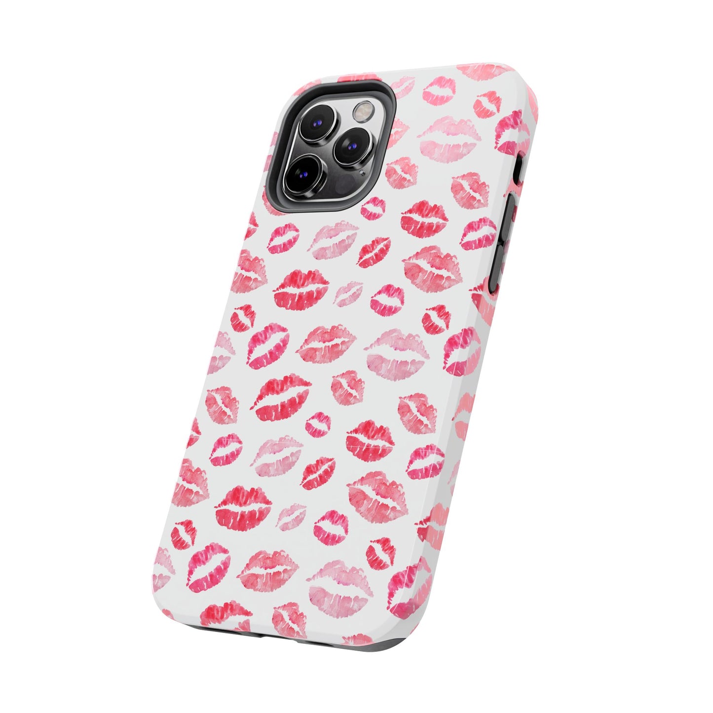 Kiss Pattern Tough Phone Cases, Cute, Unique for Iphone