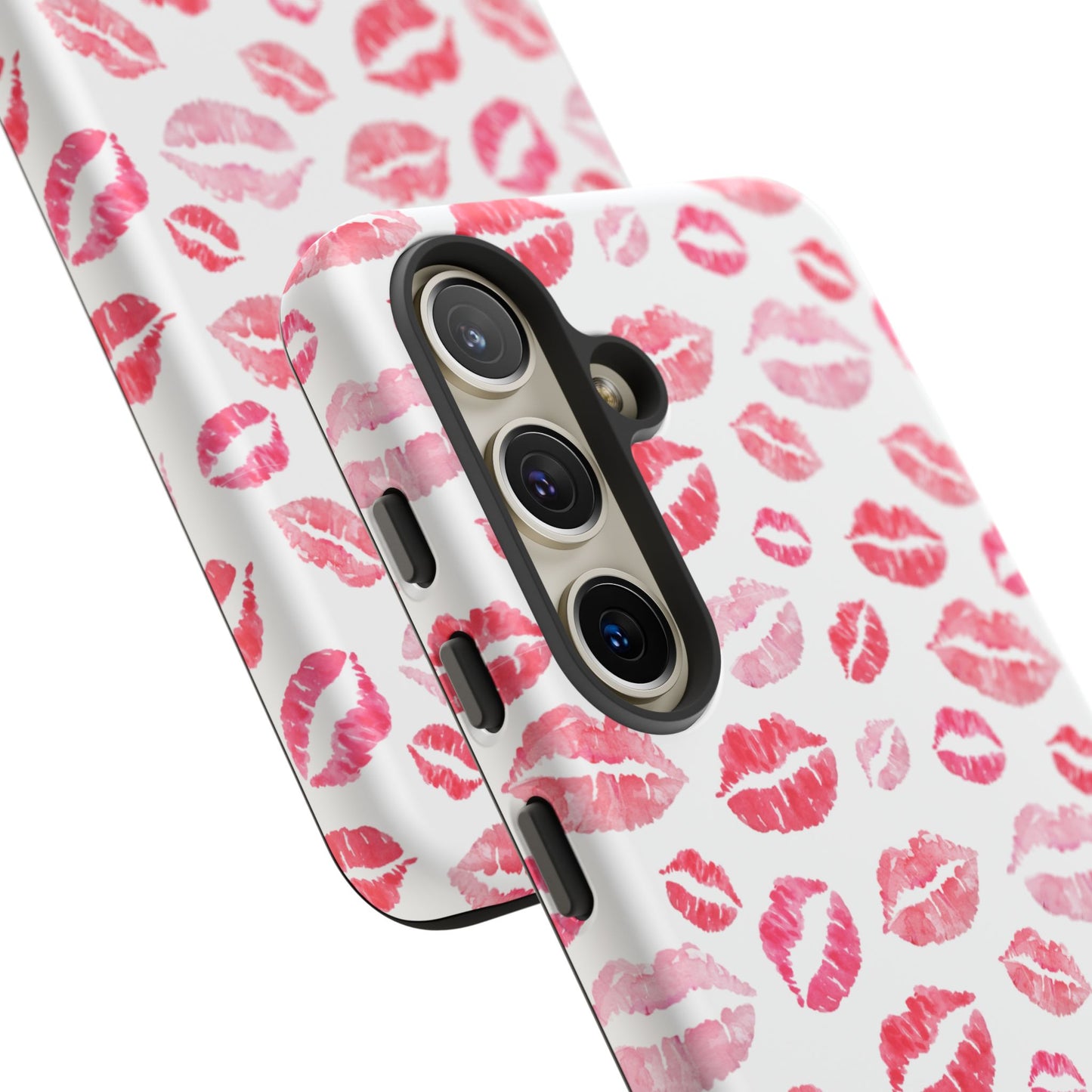 Kiss Pattern Tough Phone Cases, Cute, Unique for Samsung