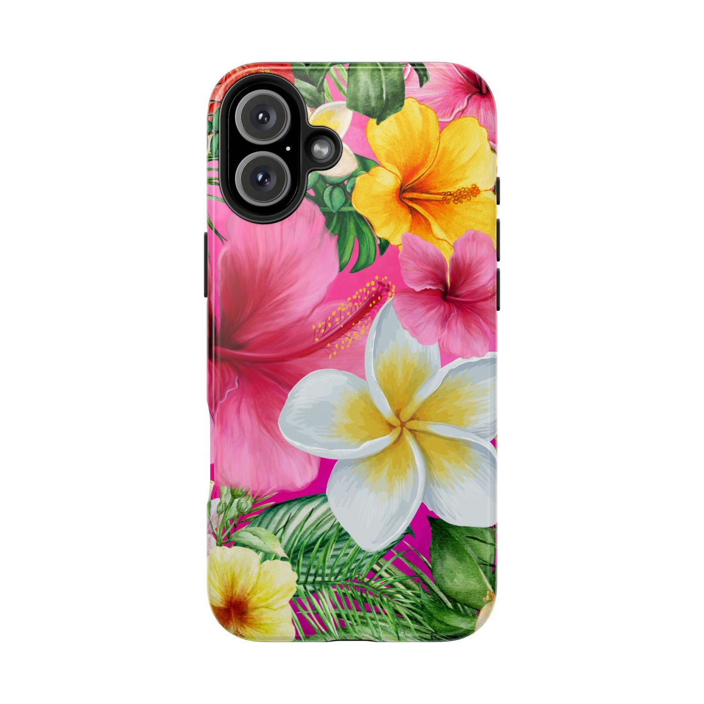 Tropical Floral Phone Case - Tough, Durable, Chic Protection, Summer Vibes, Gift for Her