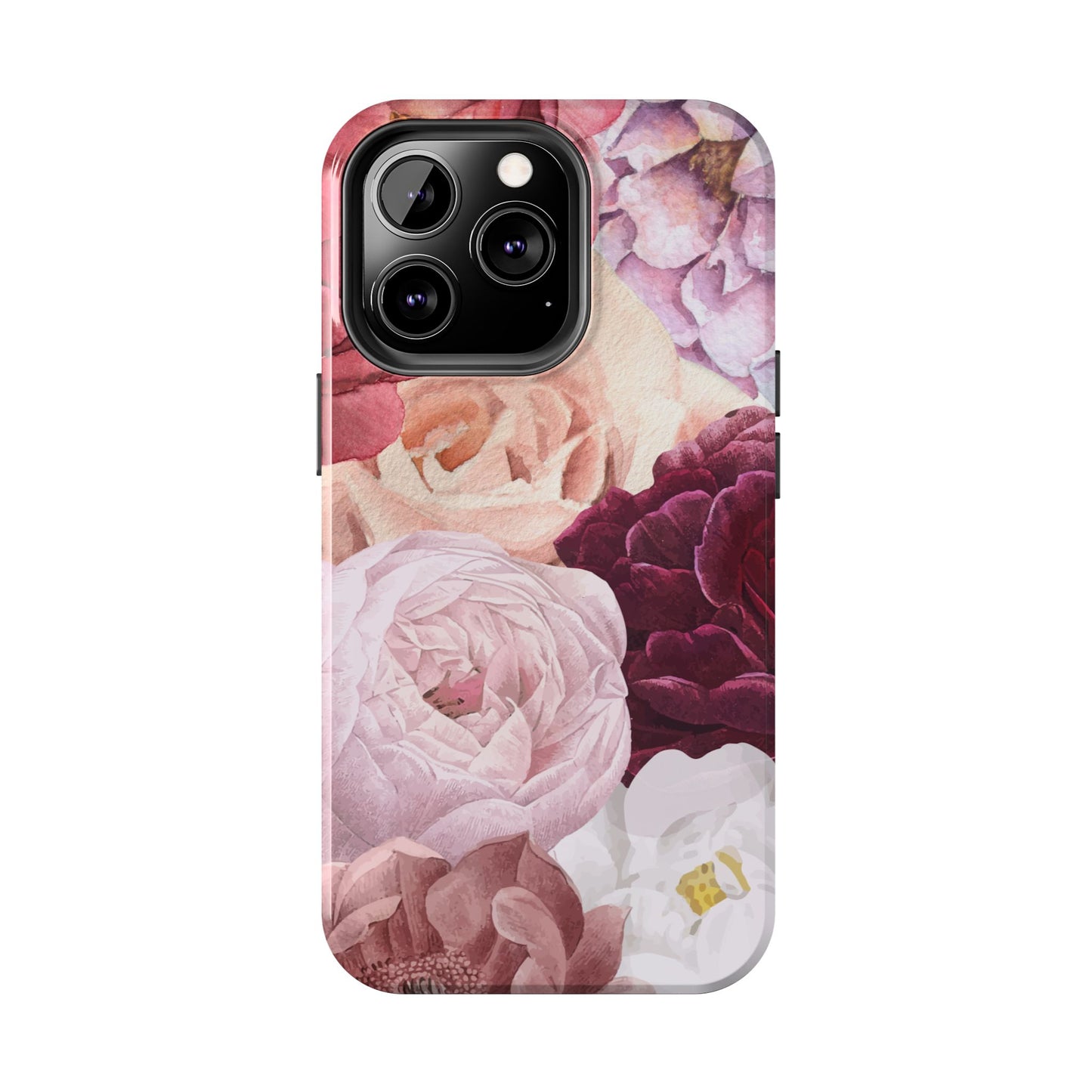 Elegant Protection for Every Occasion Floral Tough Phone Case