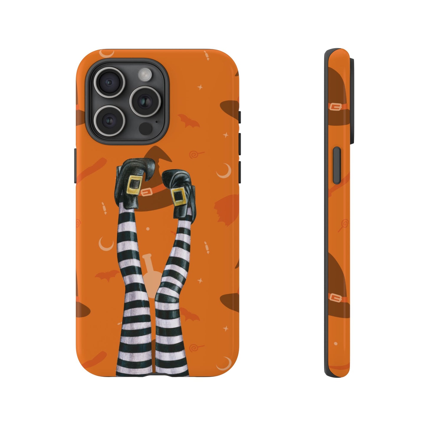 Halloween Phone Case, Spooky Design, Witch Legs for Iphone