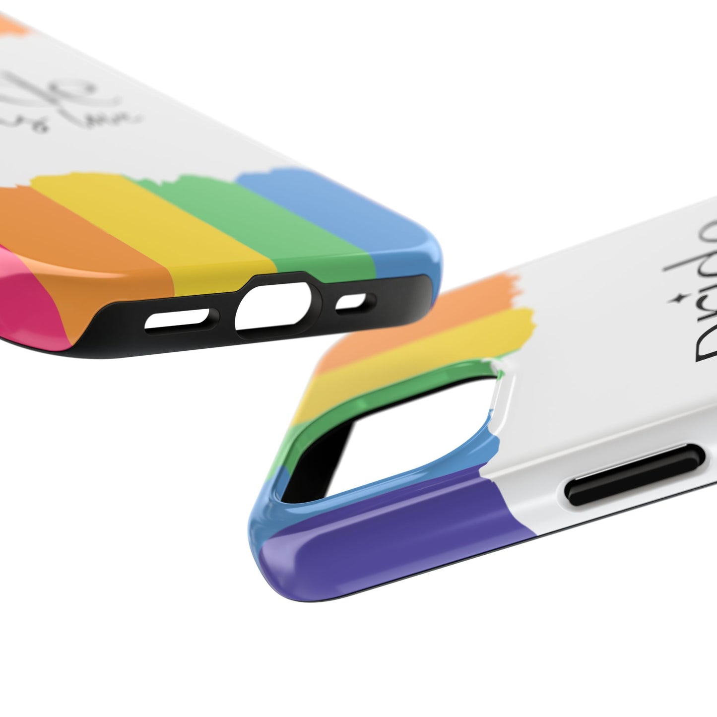 Pride - Love is Love, LGBTQ+, Rainbow Tough Phone Case
