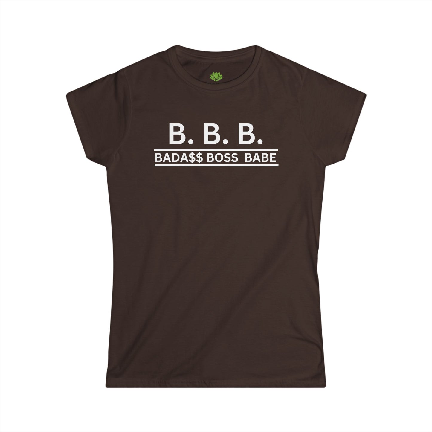 Badass Boss Babe Women's Softstyle Tee - Empowering Graphic Tee