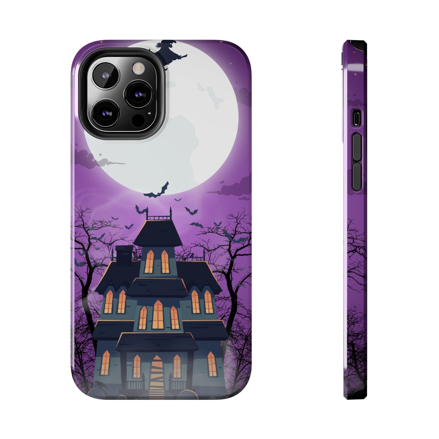 Halloween Haunted, Spooky House, Witchy Vibe Phone Case for Iphone