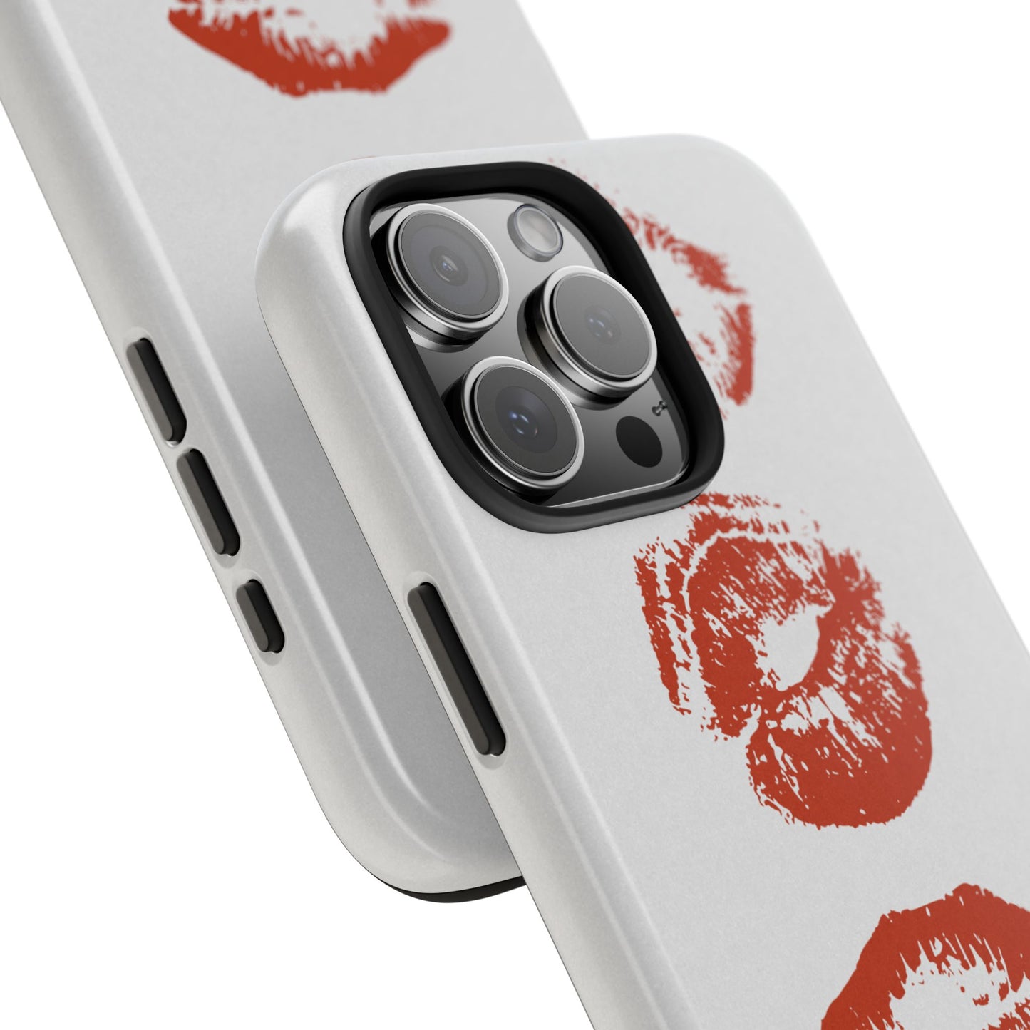 Kiss Print, Chic. Tough Phone Case