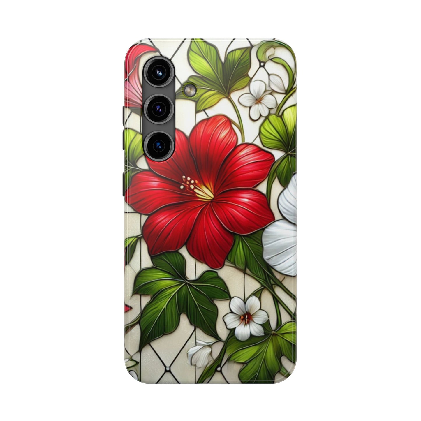 Tough Phone Case with Vibrant Floral Design - Perfect Gift for Nature Lovers