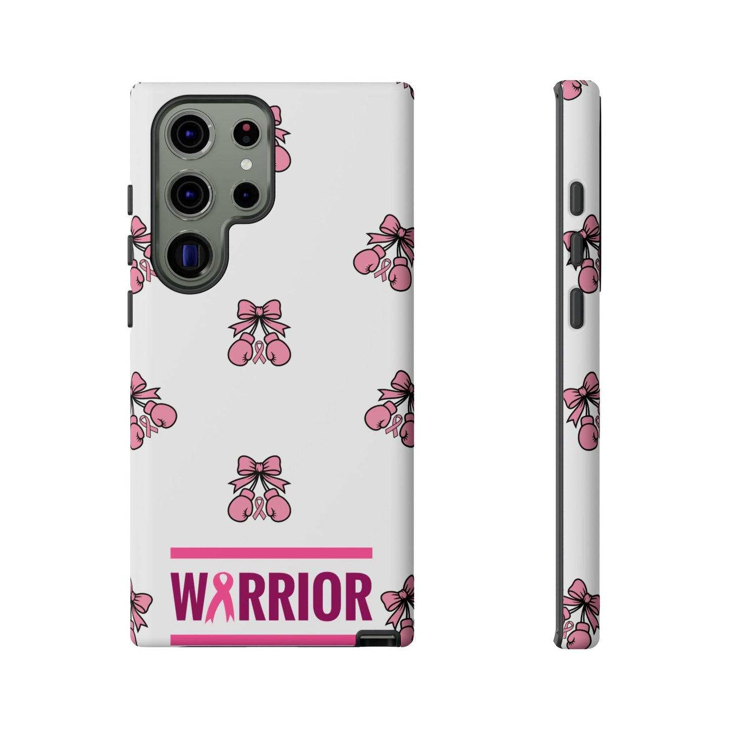 Phone Case - Pink Warrior Cancer Awareness Gift for Breast Cancer Survivor for Samsung