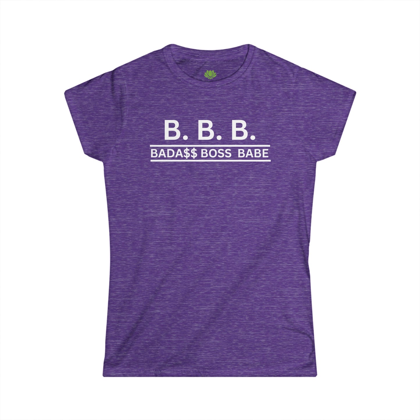 Badass Boss Babe Women's Softstyle Tee - Empowering Graphic Tee