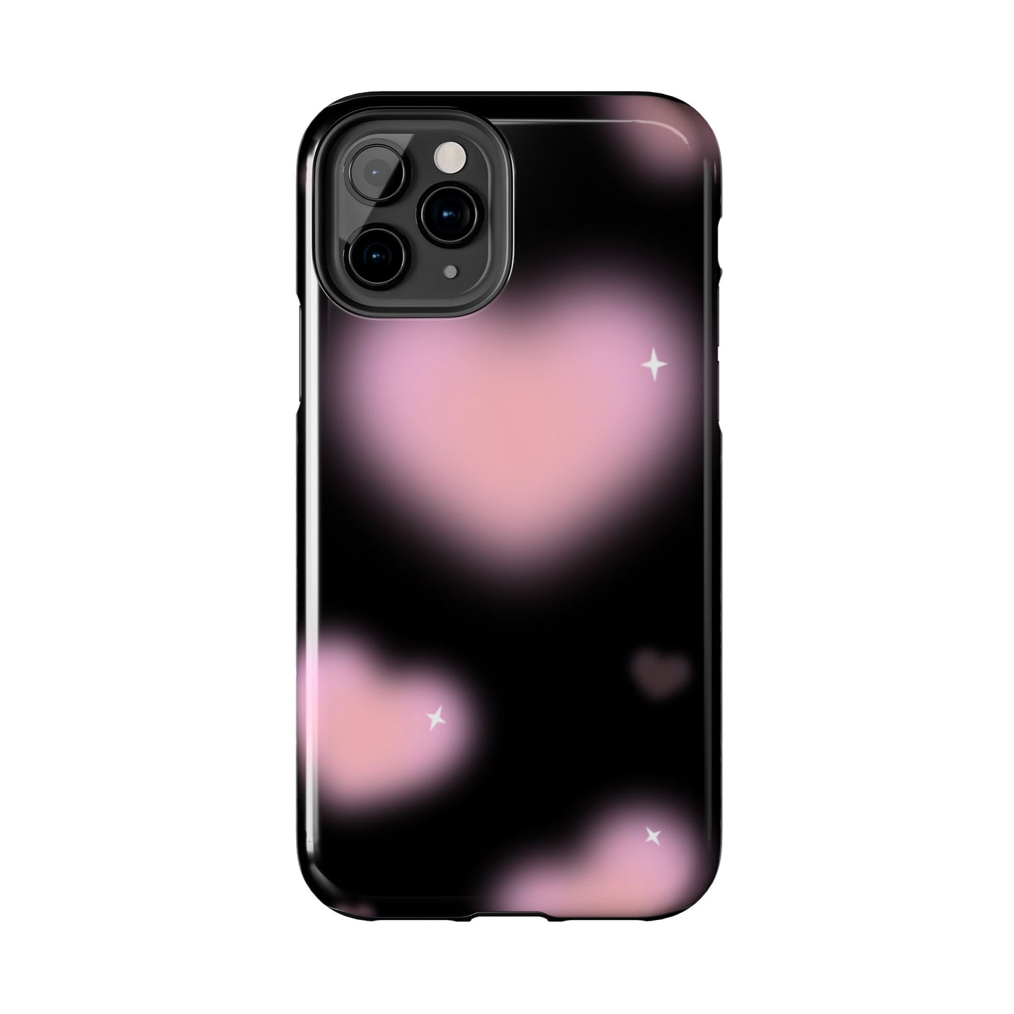 Romantic Pink Heart Pattern Phone Case