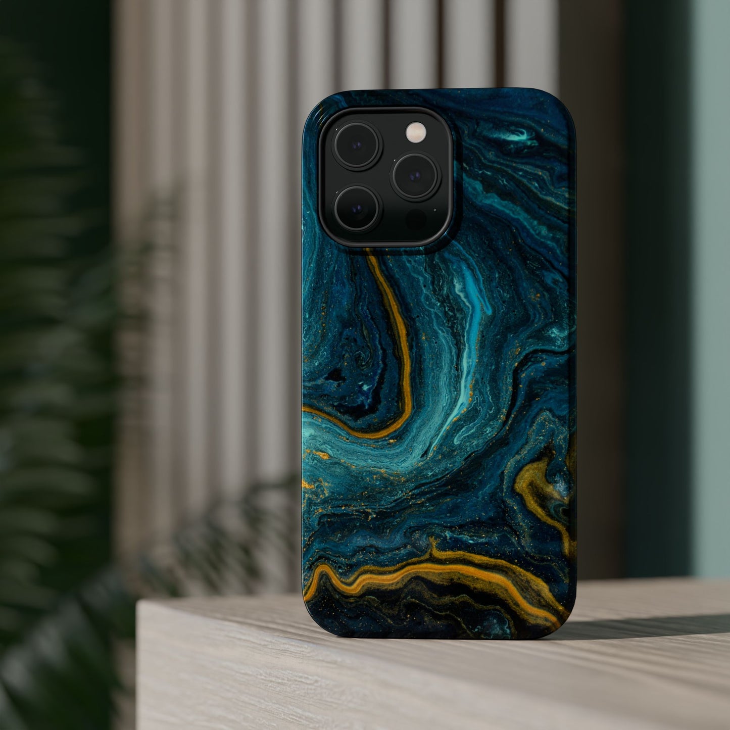 Marble Print MAGNETIC, Unique Tough Phone Case