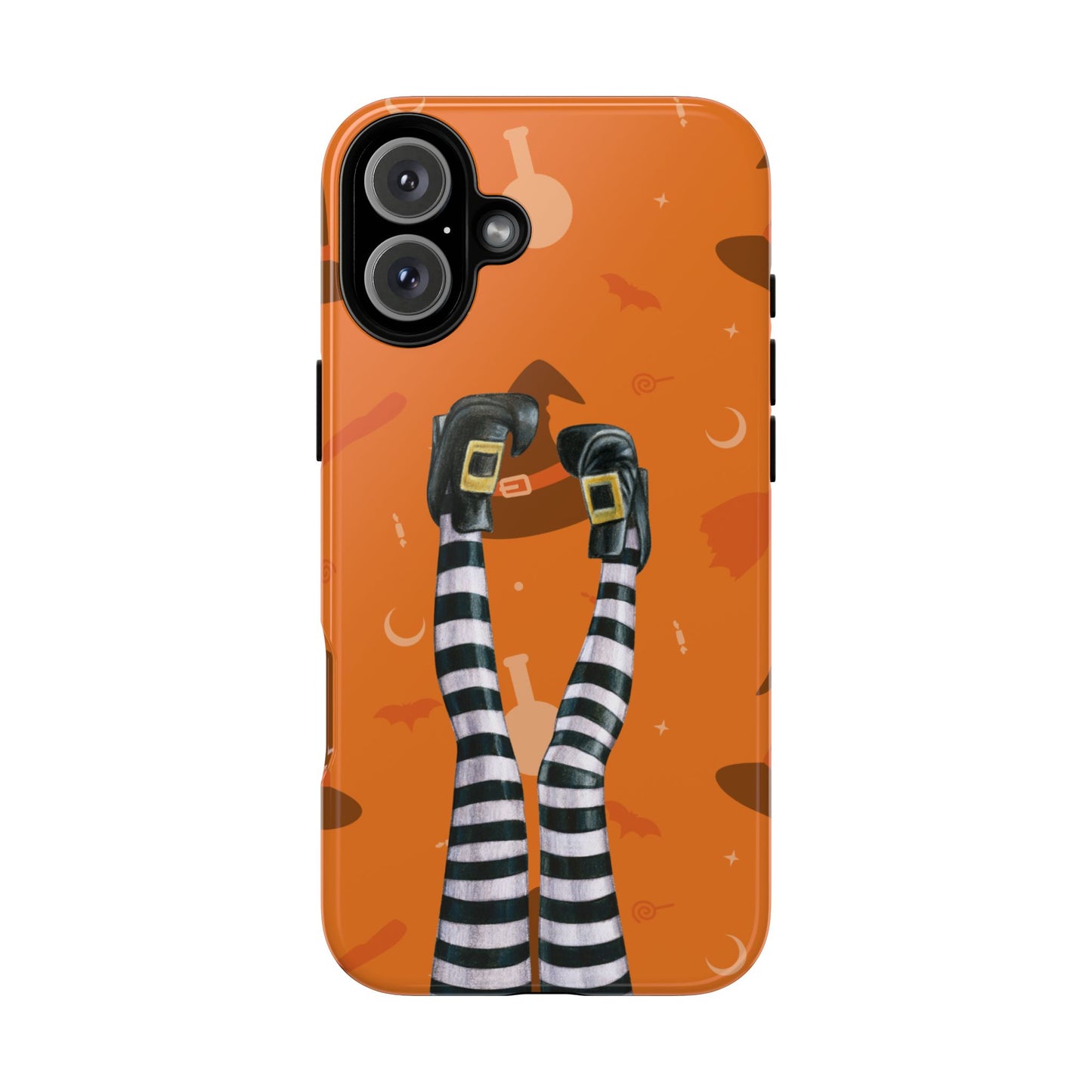Halloween Phone Case, Spooky Design, Witch Legs for Iphone