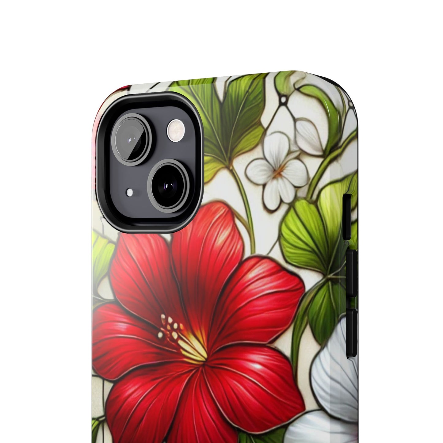 Tough Phone Case with Vibrant Floral Design - Perfect Gift for Nature Lovers