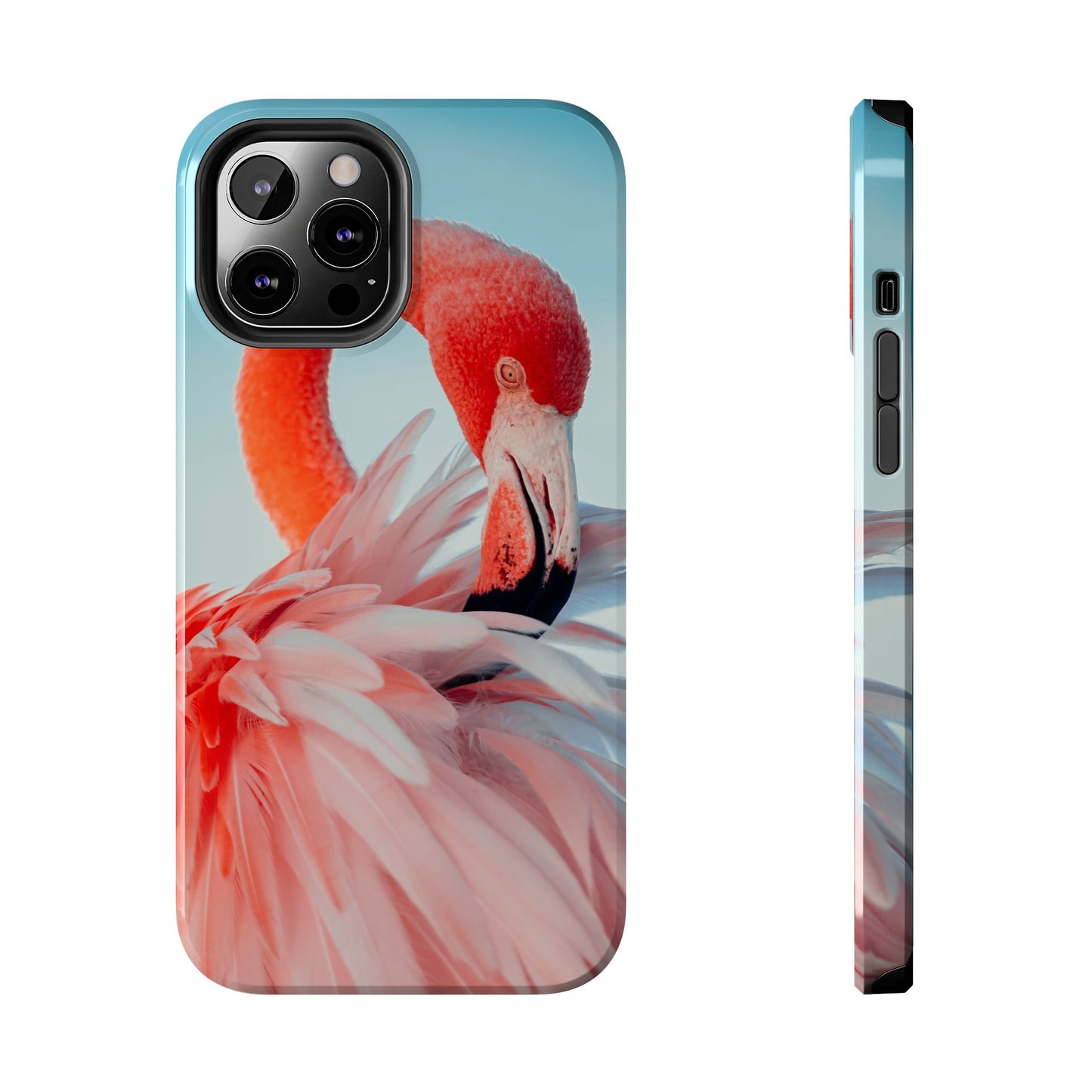 Vibrant Flamingo, Tropical Phone Case