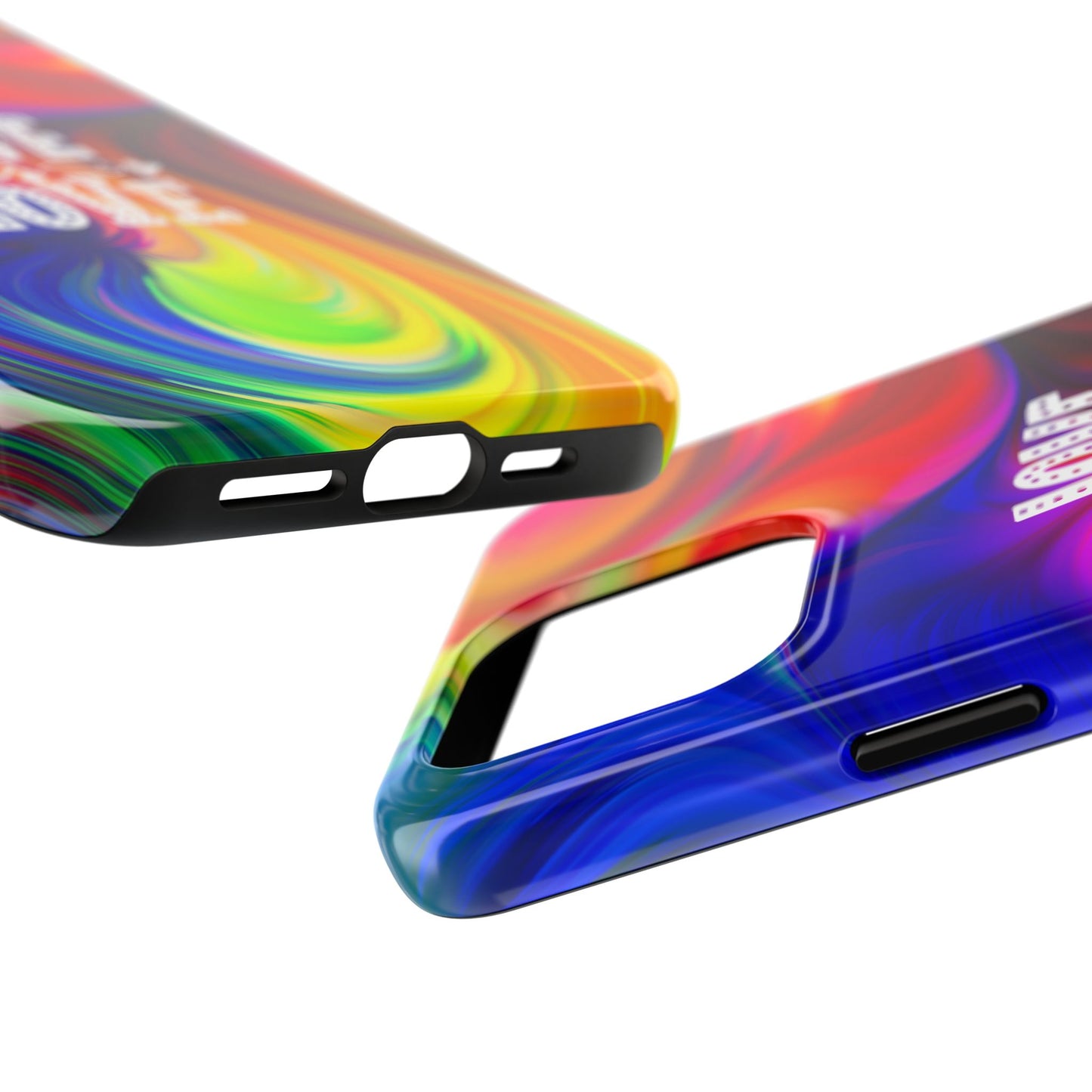LOVE IS LOVE Colorful Love, Pride Tough Phone Case
