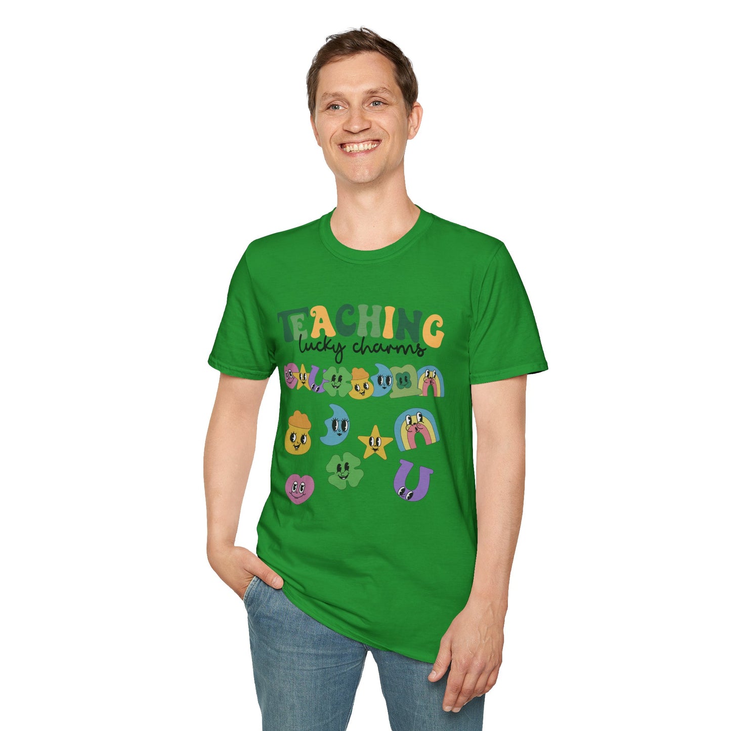 St Patrick's Day Unisex T-Shirt Teaching Lucky Charms