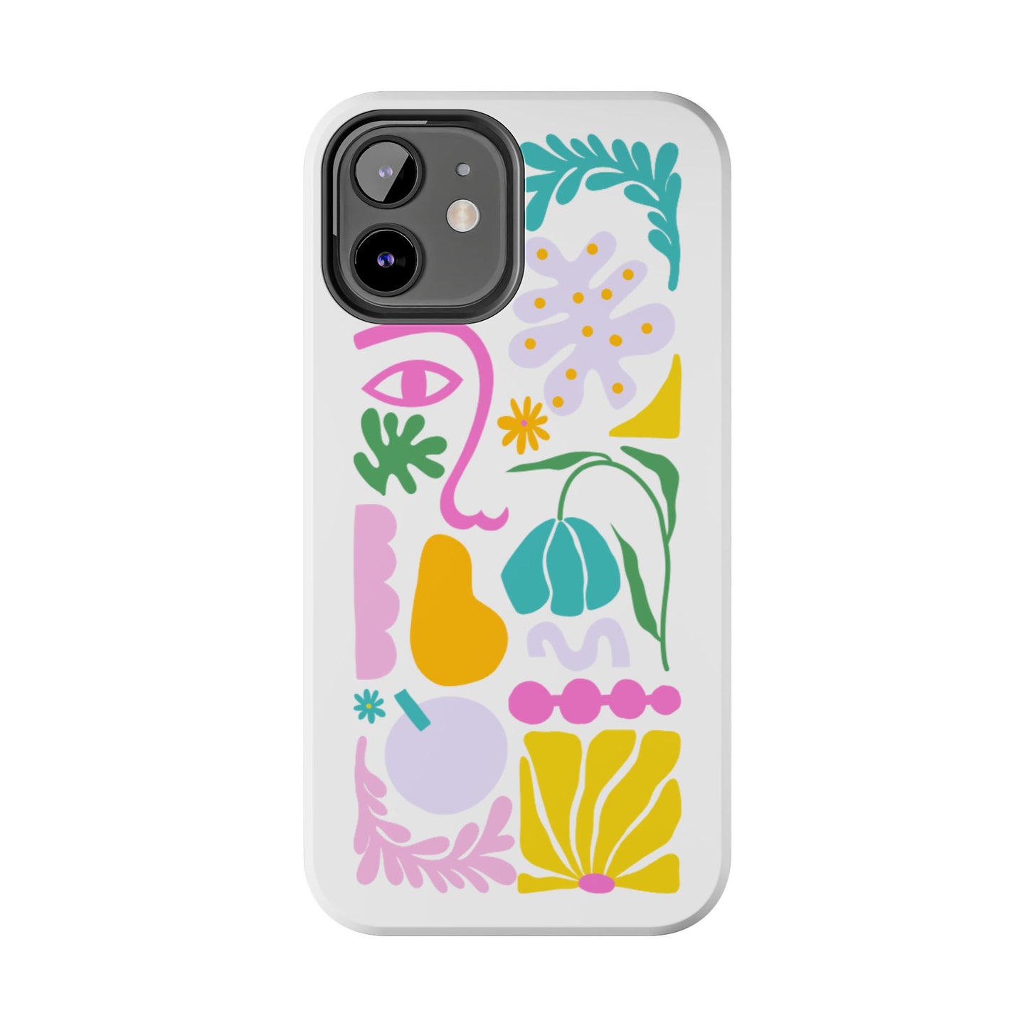 Vibrant Floral Phone Cases, Tough Smartphone Cover, Artistic Cell Phone Protector, Unique Gift for All Occasions, Trendy Tech Accessory