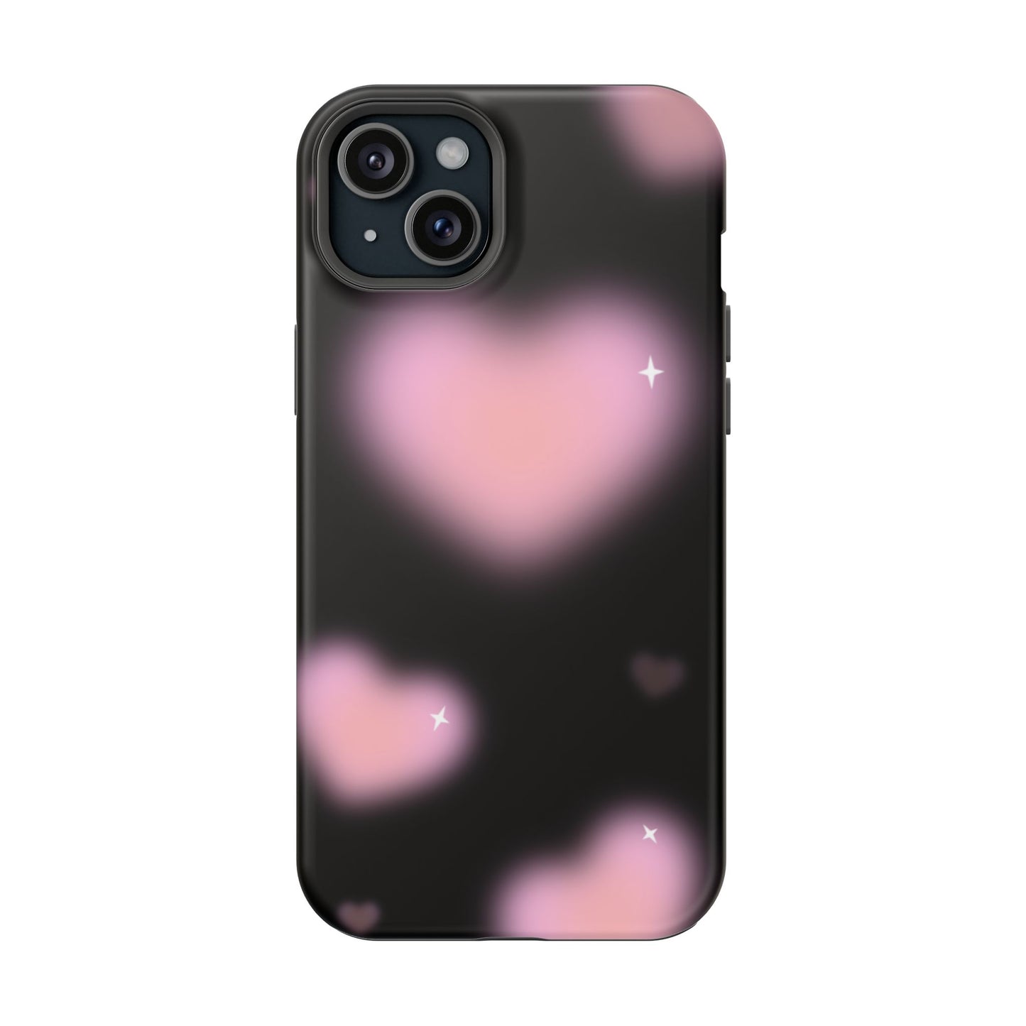 Romantic Pink Heart Pattern MAGNETIC Phone Case