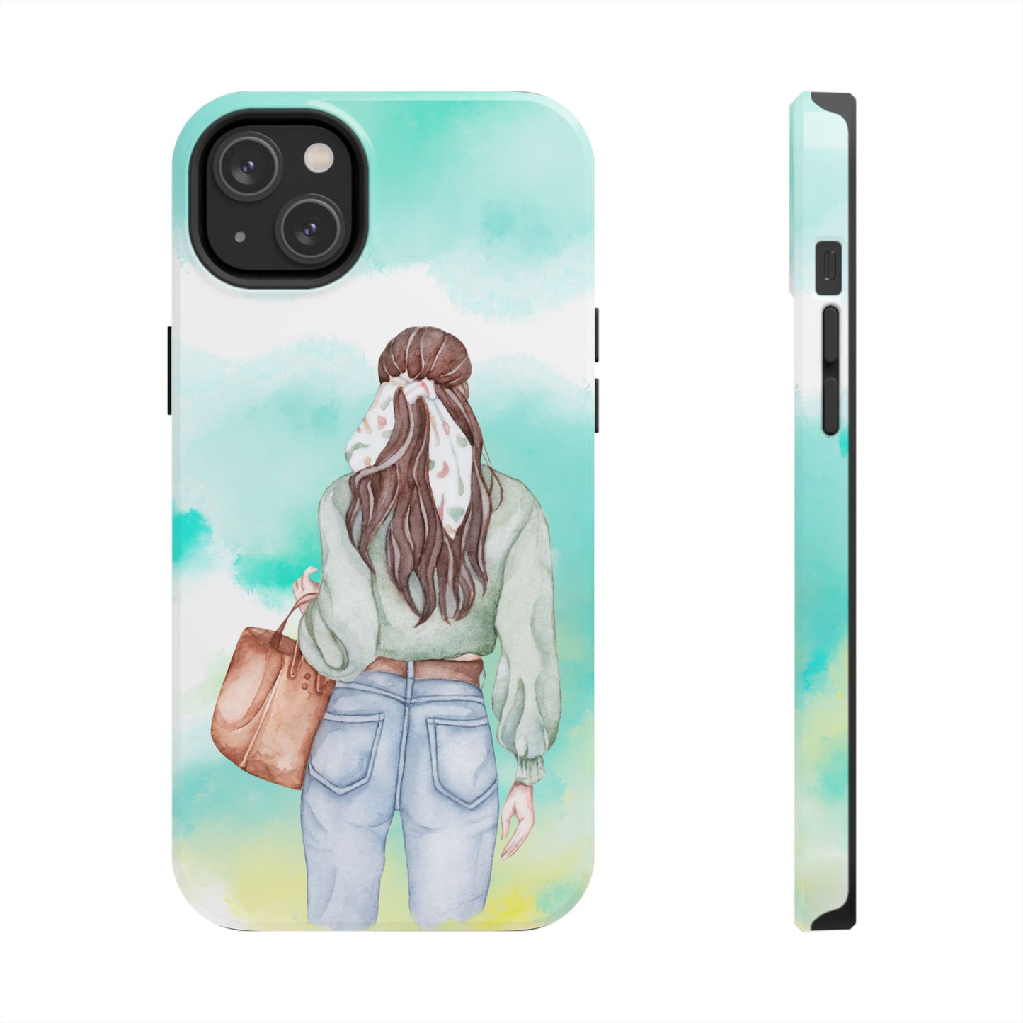 Whimsical Woman Tough Phone Case