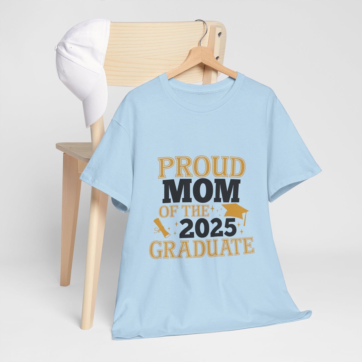 Proud Mom of the 2025 Graduate Unisex Cotton Tee