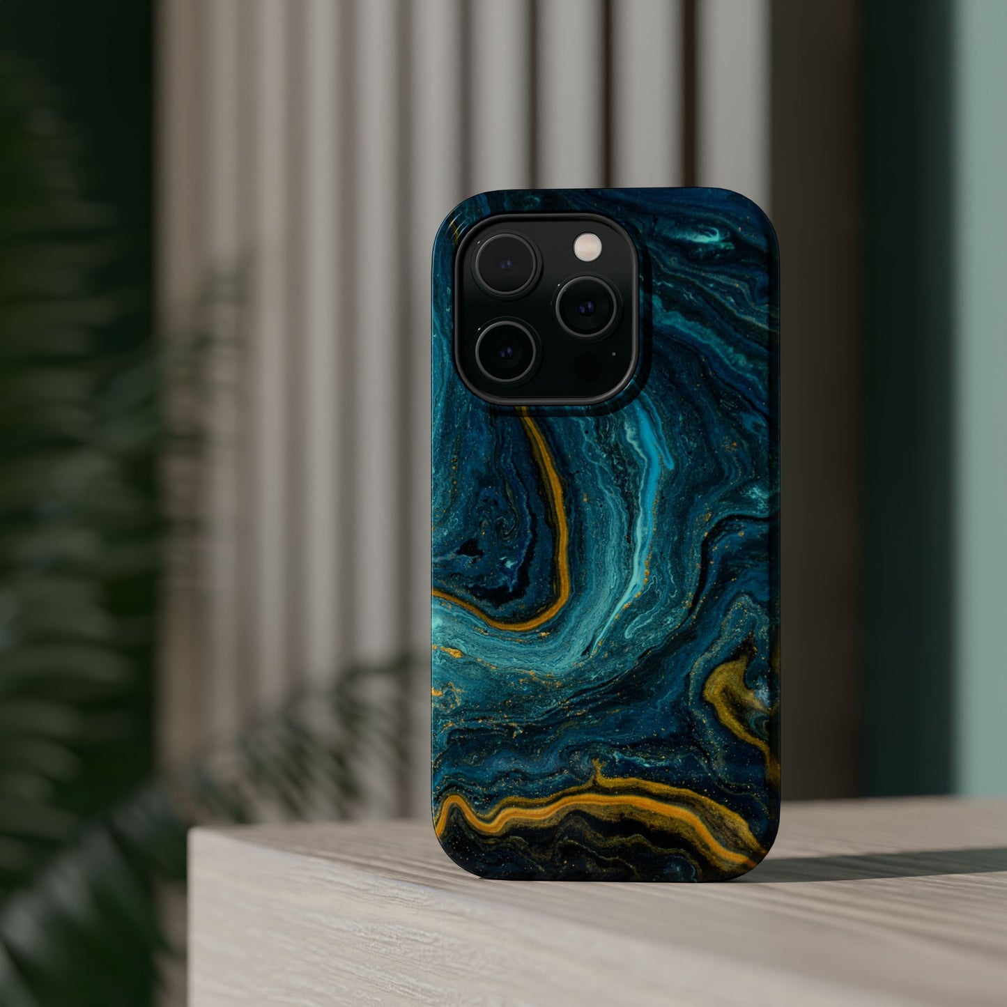 Marble Print MAGNETIC, Unique Tough Phone Case