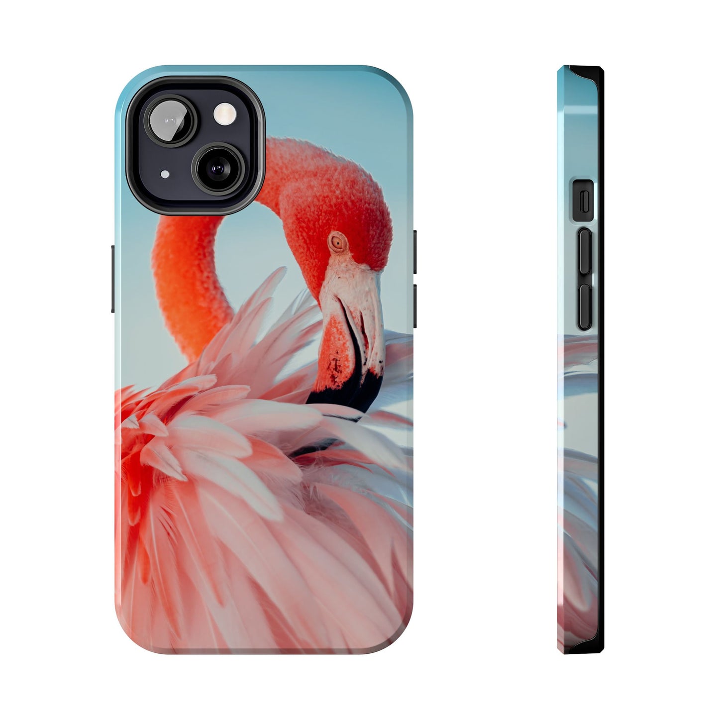 Vibrant Flamingo, Tropical Phone Case