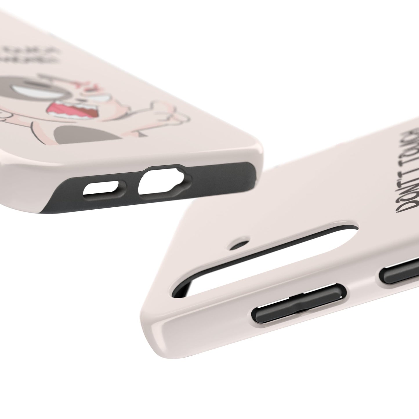 Funny Cat - Don't Touch My Phone! Tough Phone Case