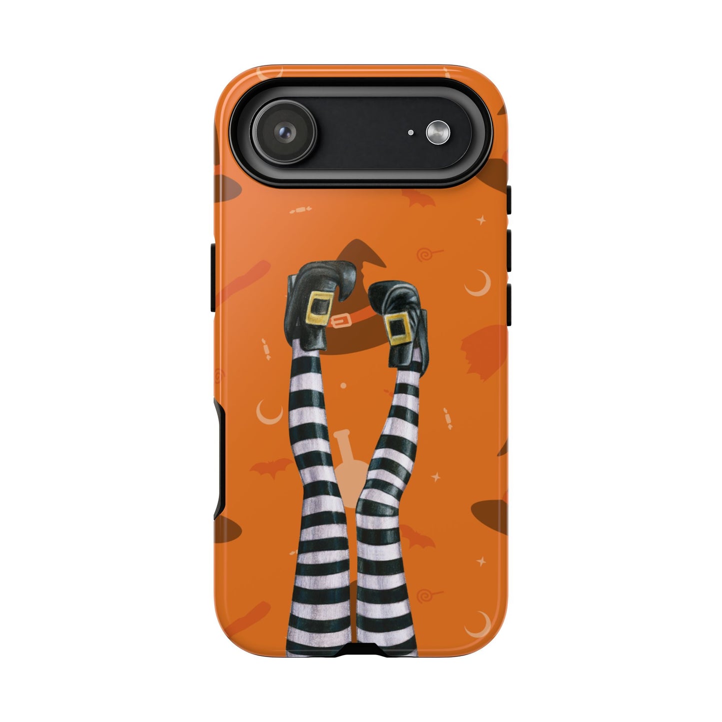 Halloween Phone Case, Spooky Design, Witch Legs for Iphone