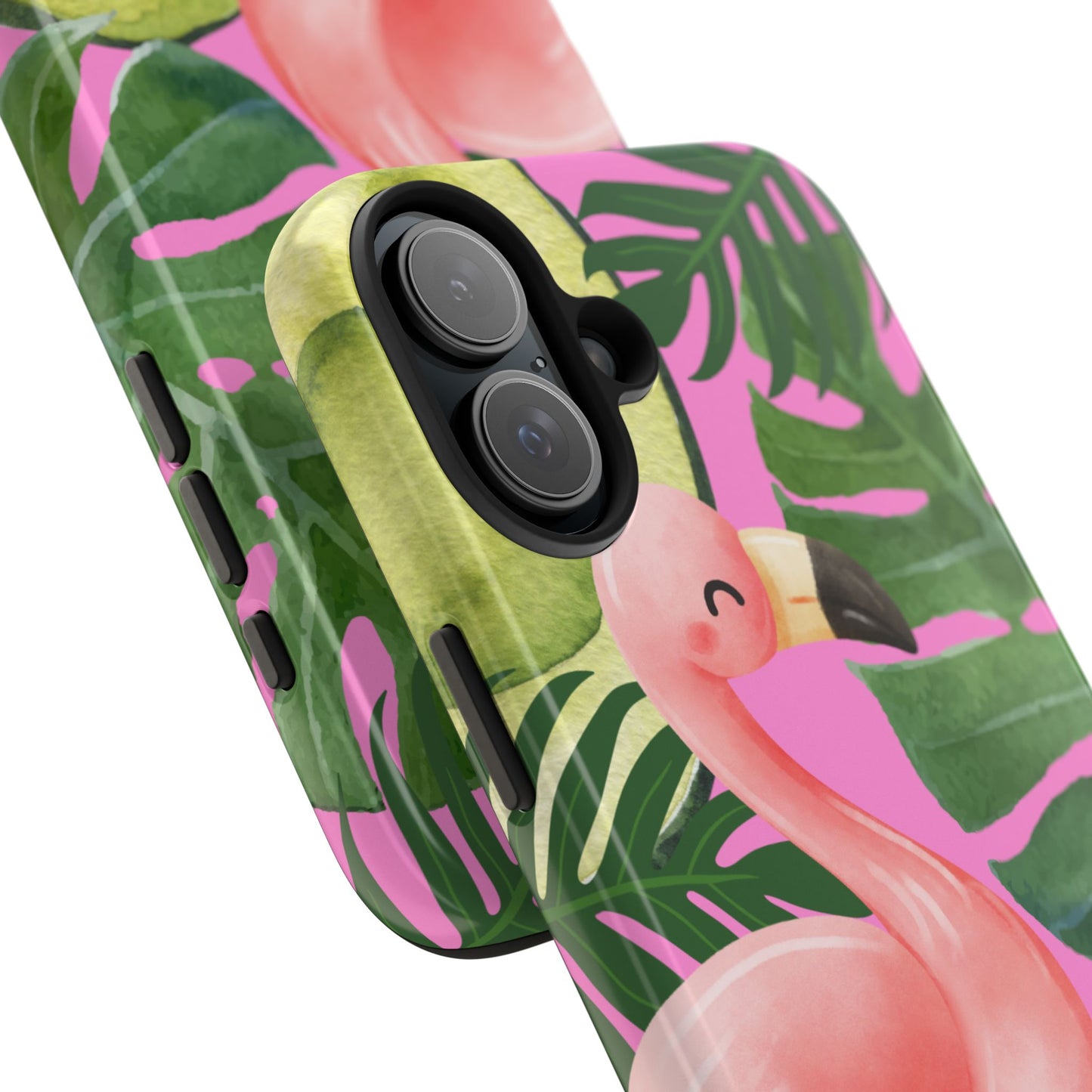 Tropical Flamingo, Cute, Summer Vibes Tough Phone Case