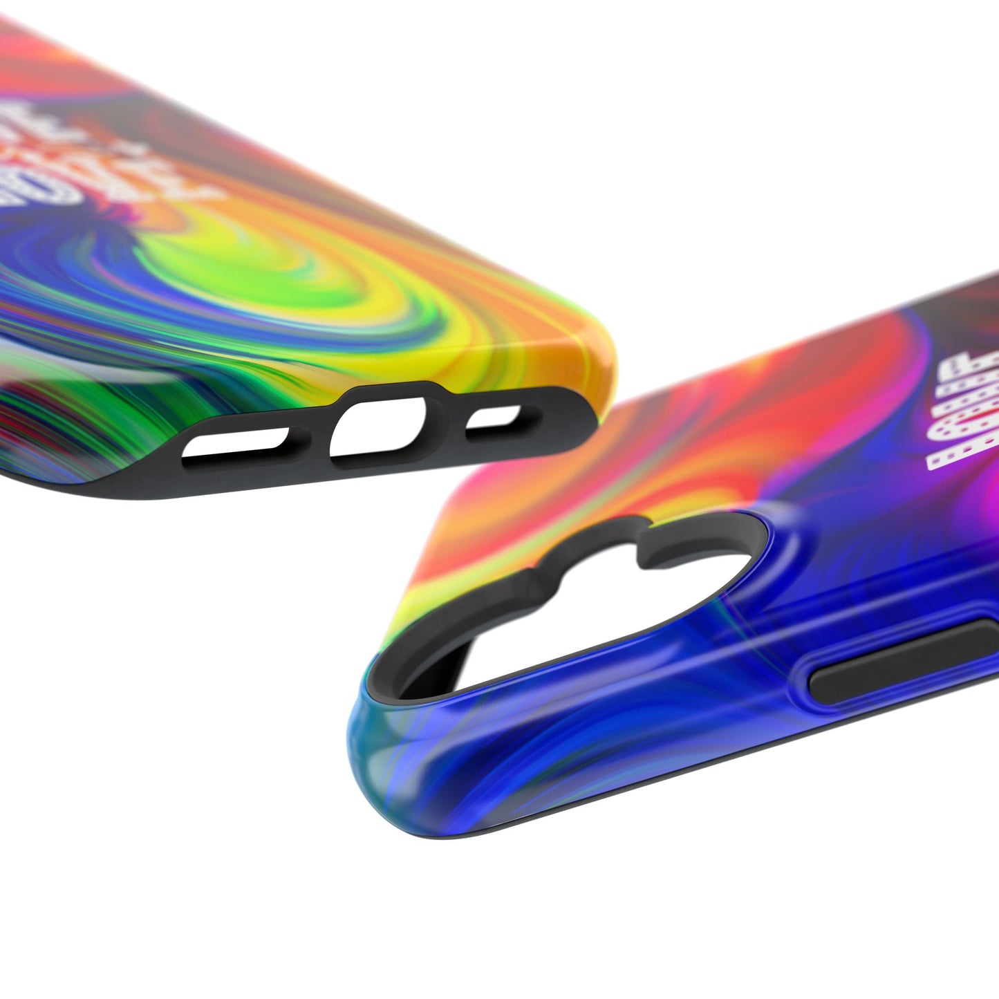 LOVE IS LOVE Colorful Love, Pride Tough Phone Case