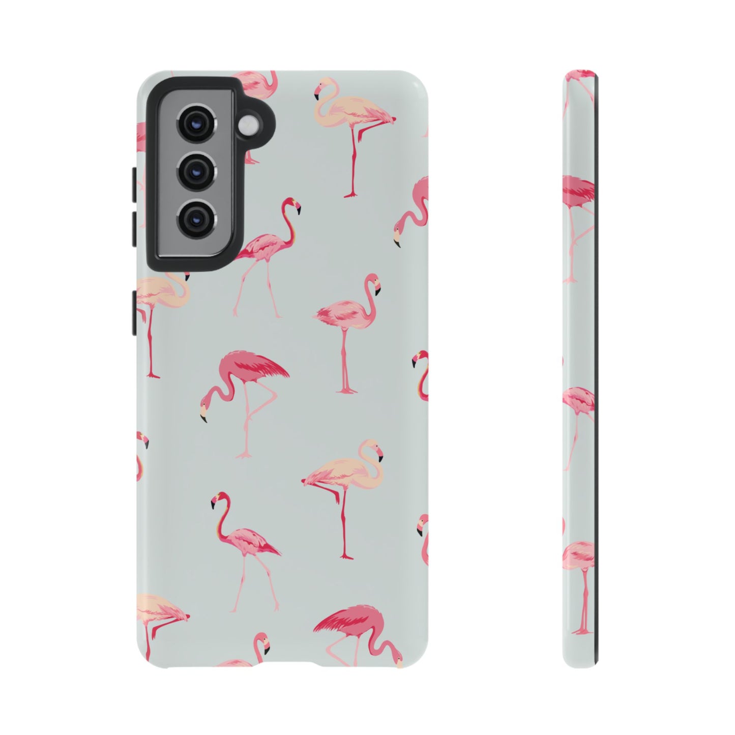 Stylish Flamingo, Summer Vibes Tough Phone Case for Samsung