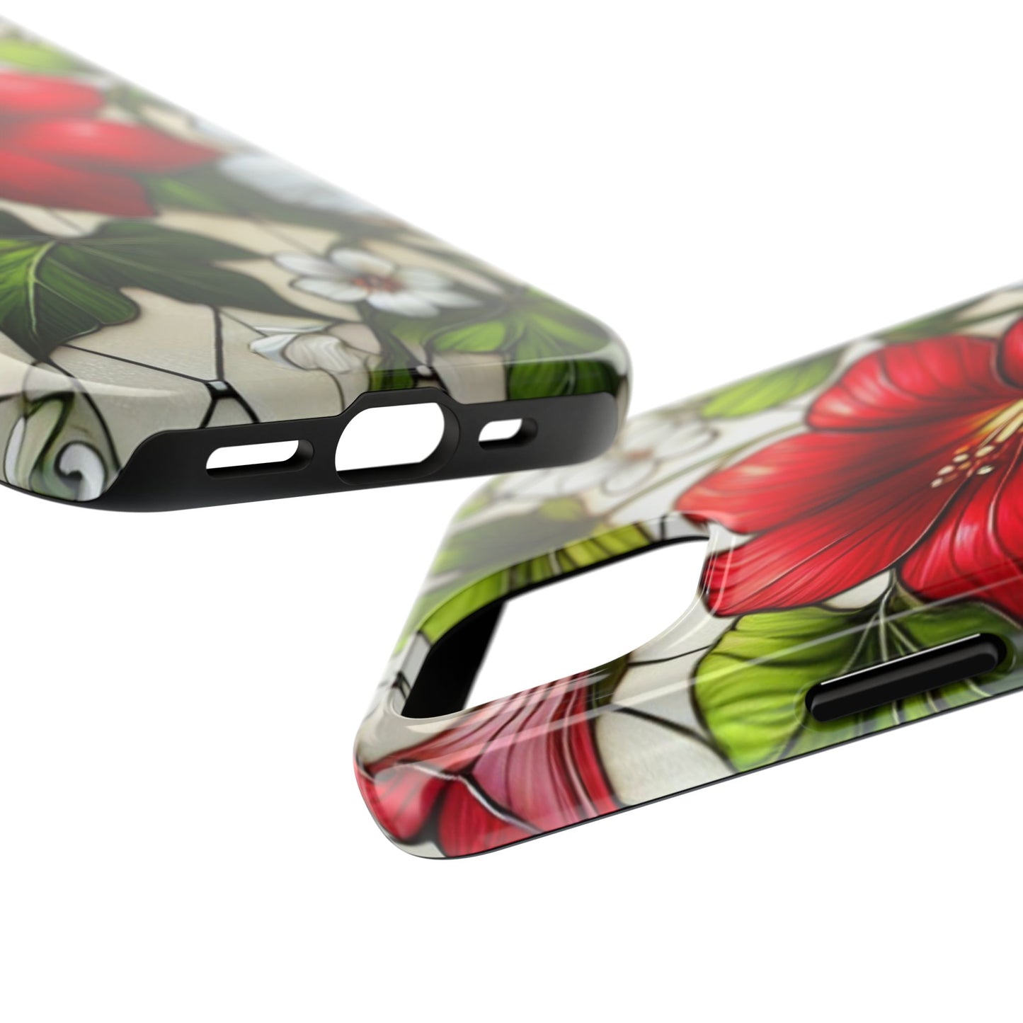 Tough Phone Case with Vibrant Floral Design - Perfect Gift for Nature Lovers