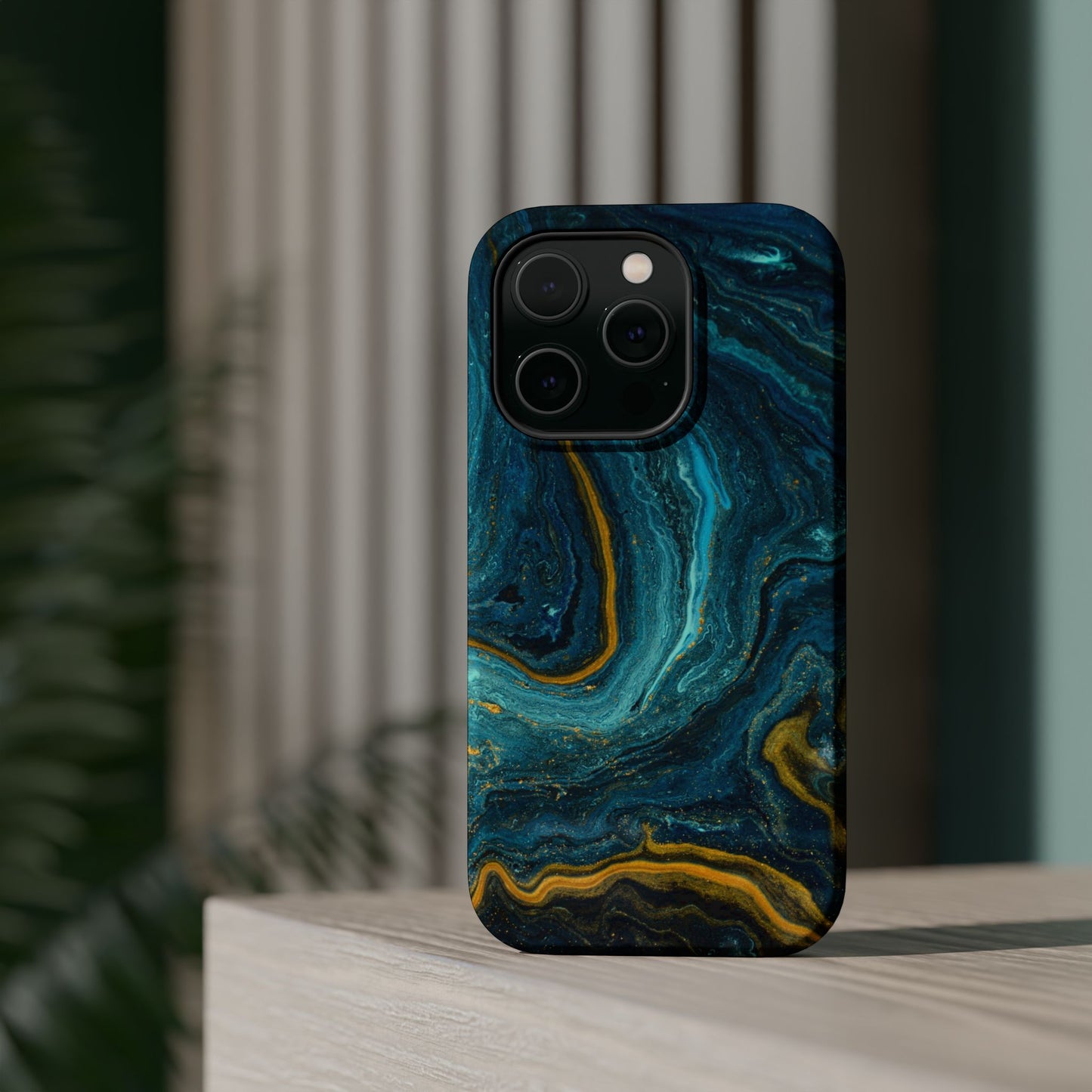 Marble Print MAGNETIC, Unique Tough Phone Case