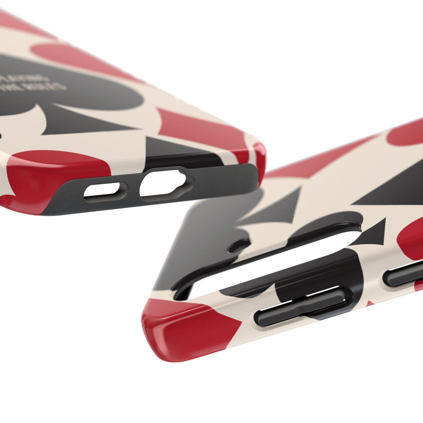 Bold Playing Card Tough Phone Case - Not Playing by the Rules