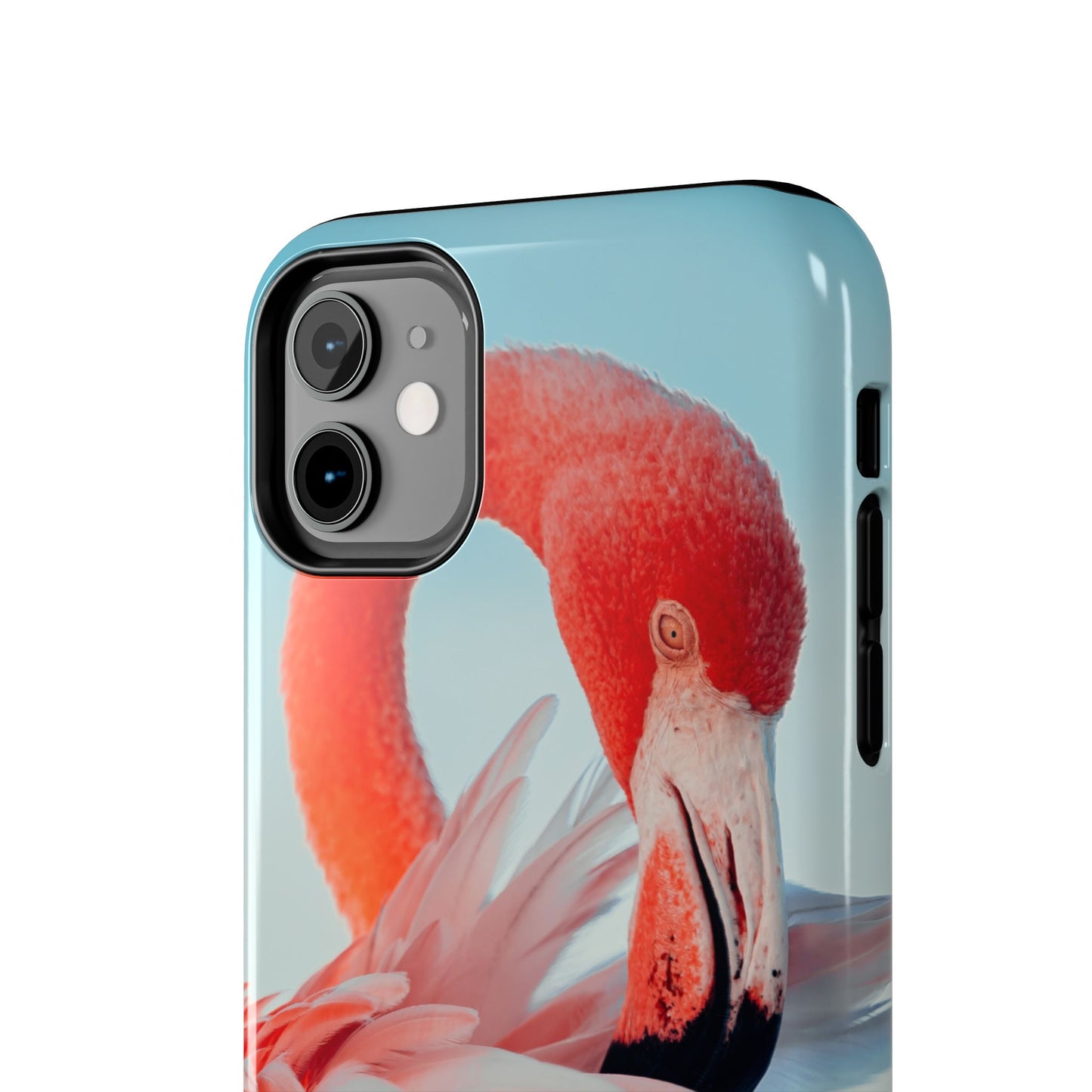 Vibrant Flamingo, Tropical Phone Case