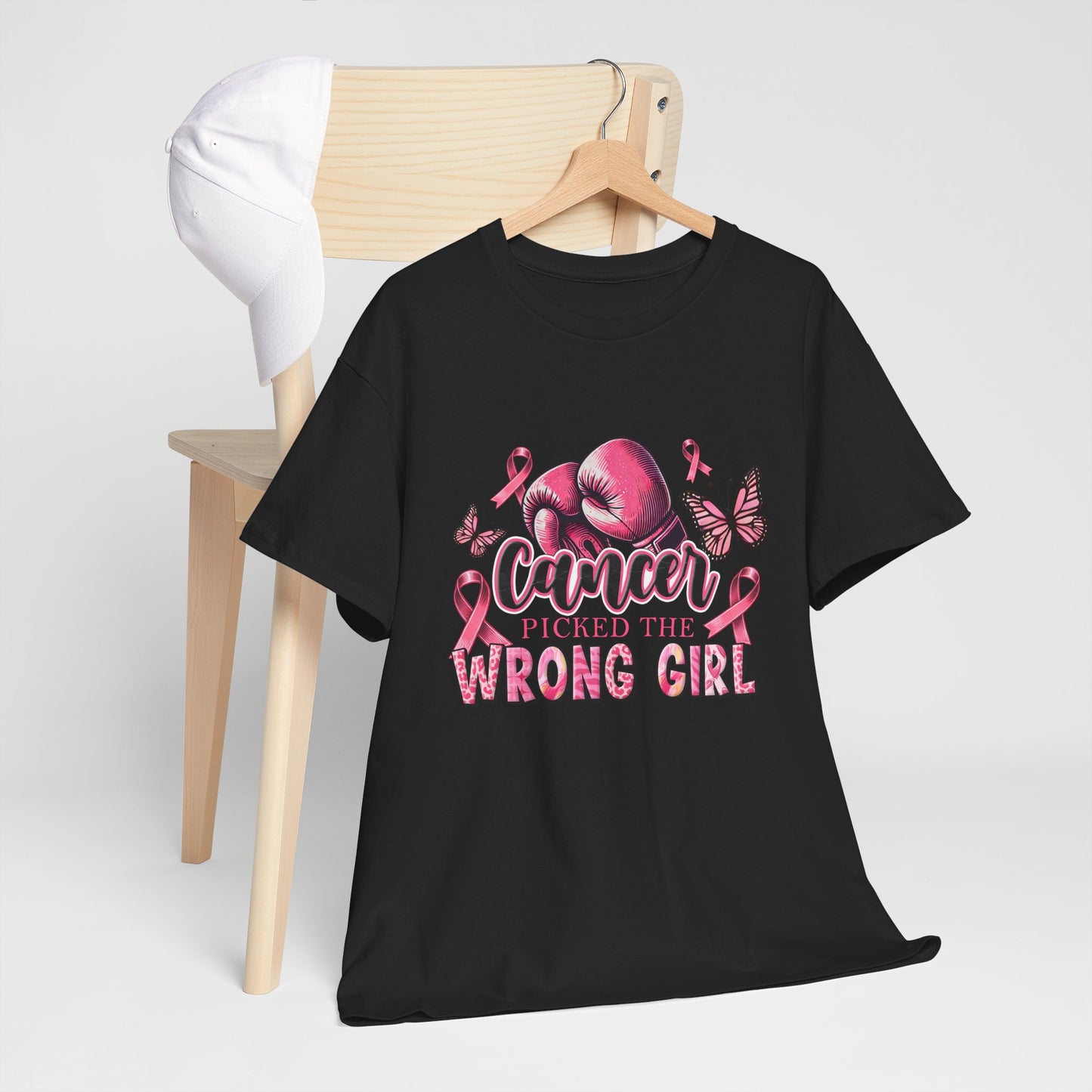 Cancer Awareness Tee - Picked the Wrong Girl Unisex Cotton Shirt
