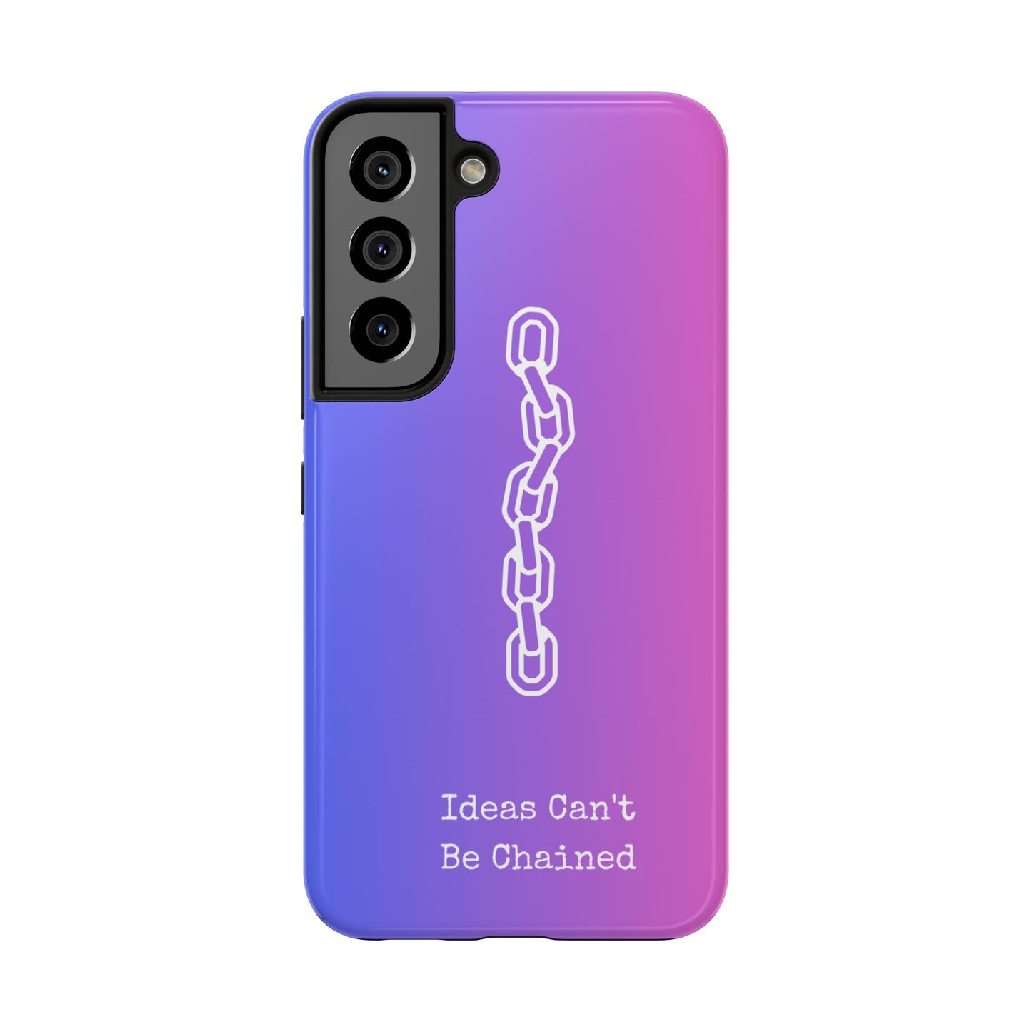 Inspirational, Motivational - Ideas Can't Be Chained Phone Cases