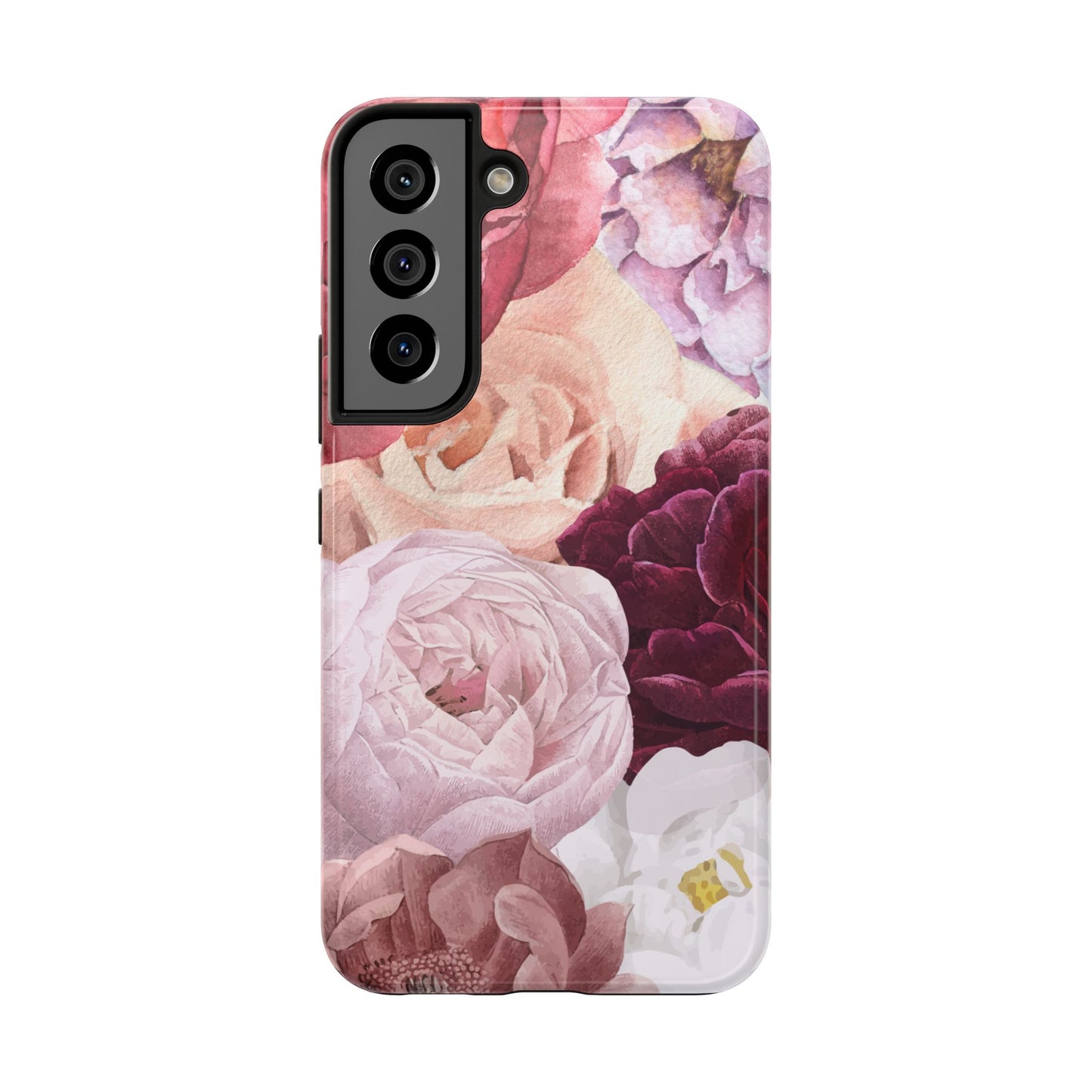 Elegant Protection for Every Occasion Floral Tough Phone Case