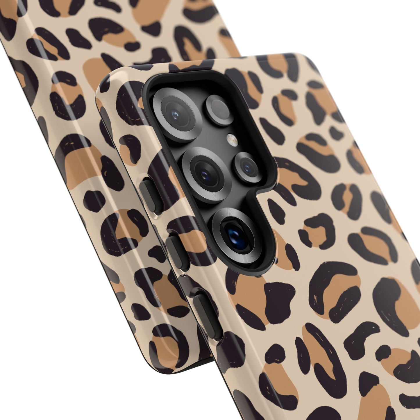 Leopard Print Tough Phone Case for Samsung