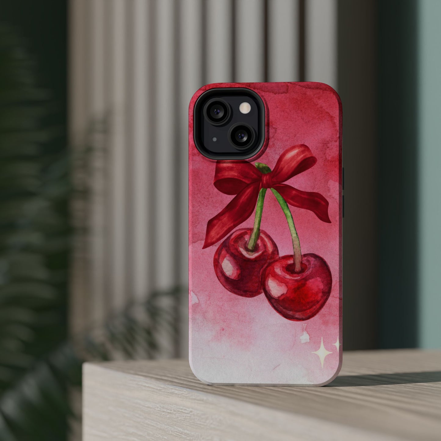 Chic Cherry Magnetic Tough Cases for iPhone
