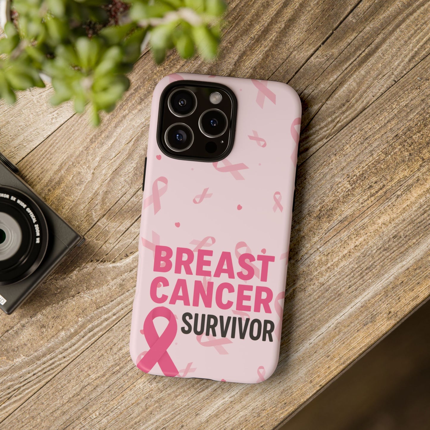 Breast Cancer Survivor Phone Case - Supportive Gift for Fighters, Fighters & Cherished Friends, Awareness Month Essentials