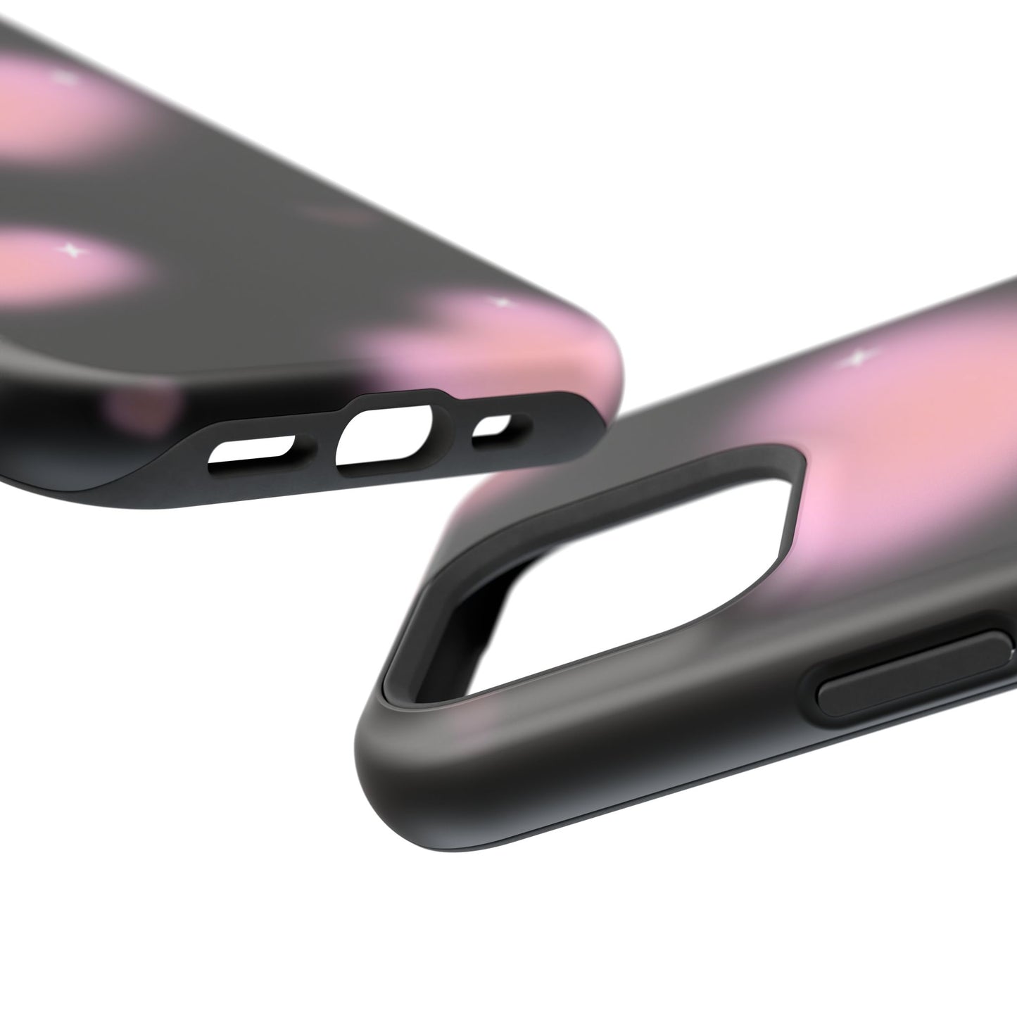 Romantic Pink Heart Pattern MAGNETIC Phone Case