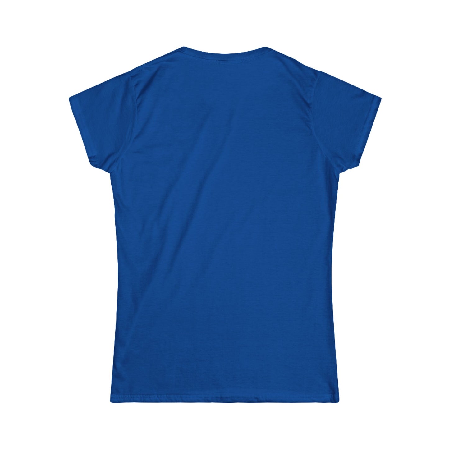 Women's Inspirational Tee - Softstyle T-Shirt STRAIGHT OUT OF POLICE ACADEMY